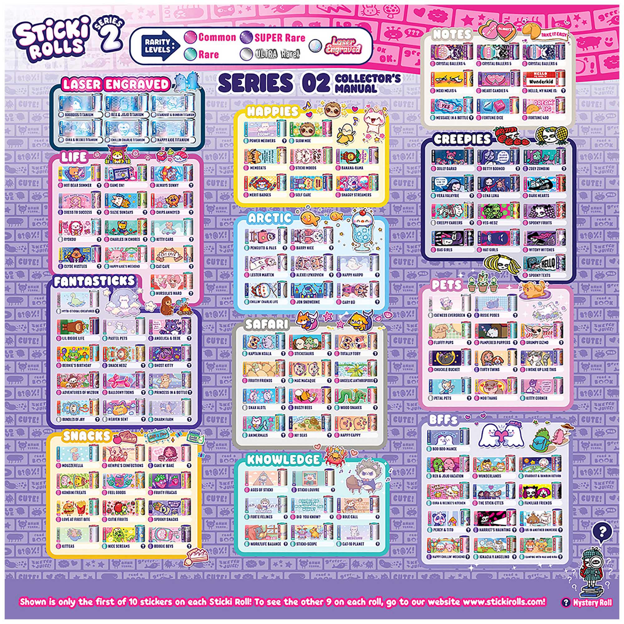 Sticki Rolls Book Pack thumbnail 4