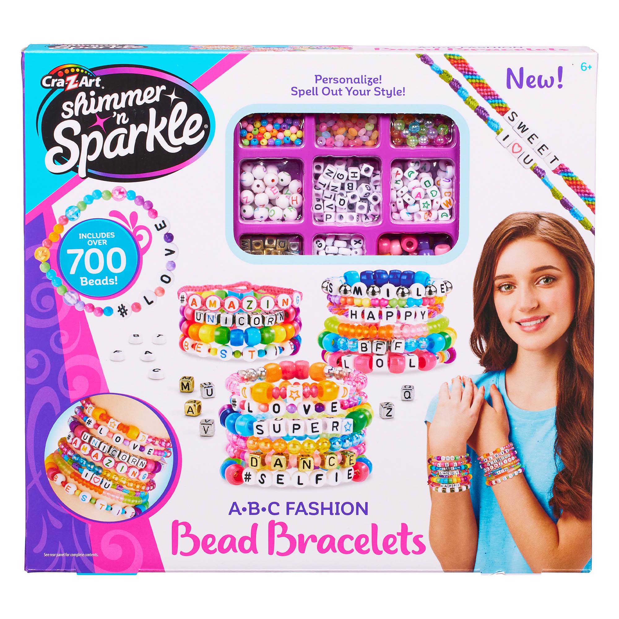Shimmer N Sparkle ABC Beads