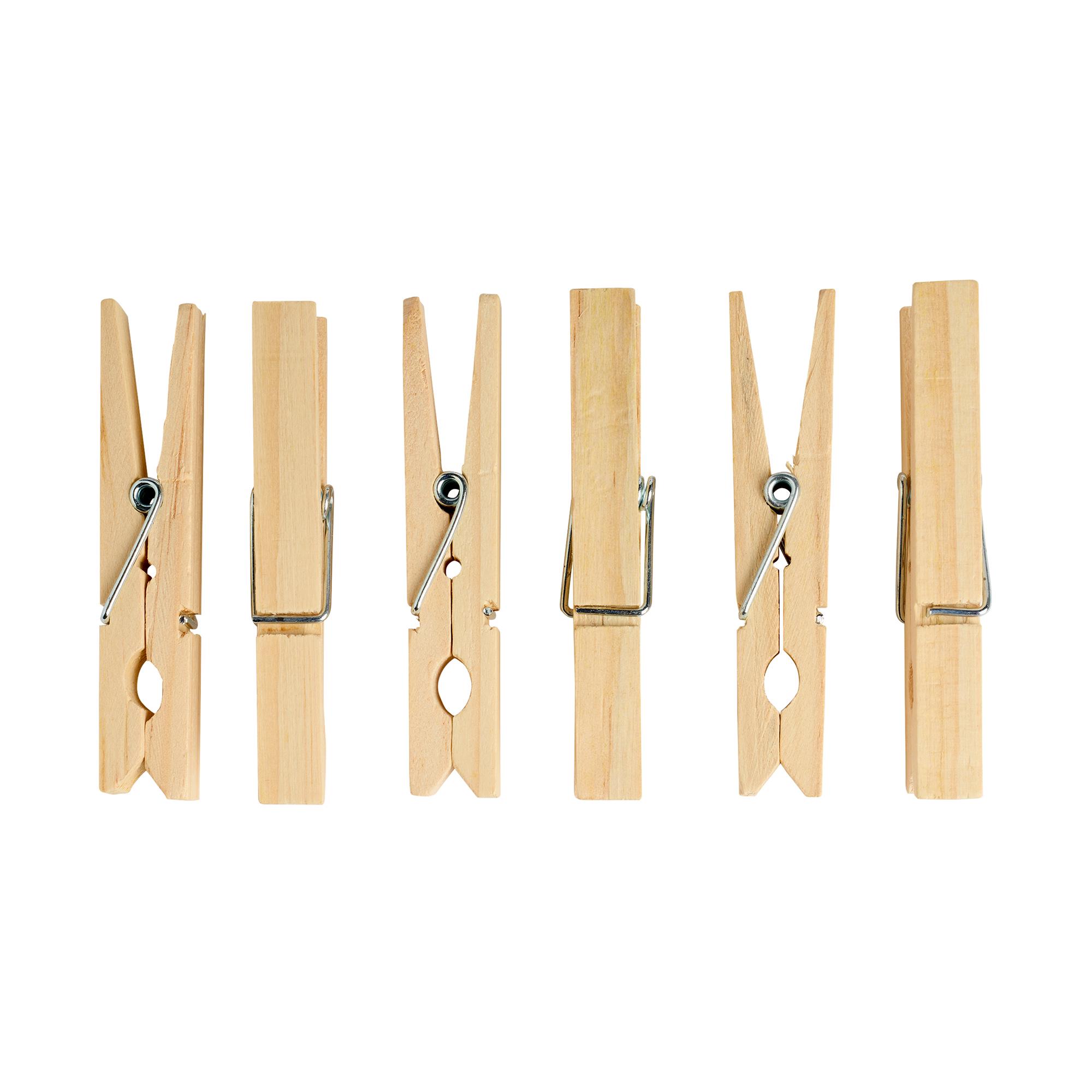 Sainsburys Home Pack of 36 Wooden Pegs