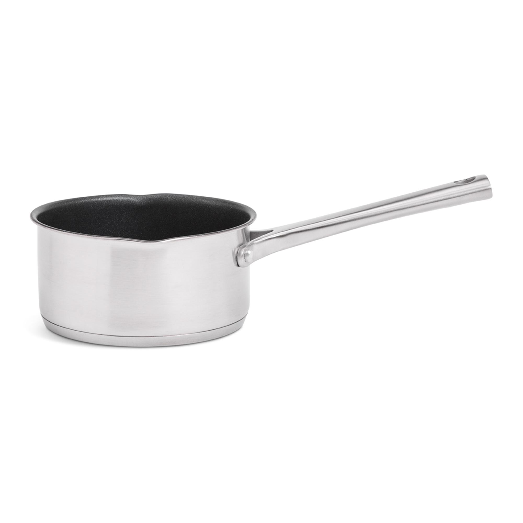 Habitat ellipse brushed stainless steel 14cm milk pan thumbnail 2