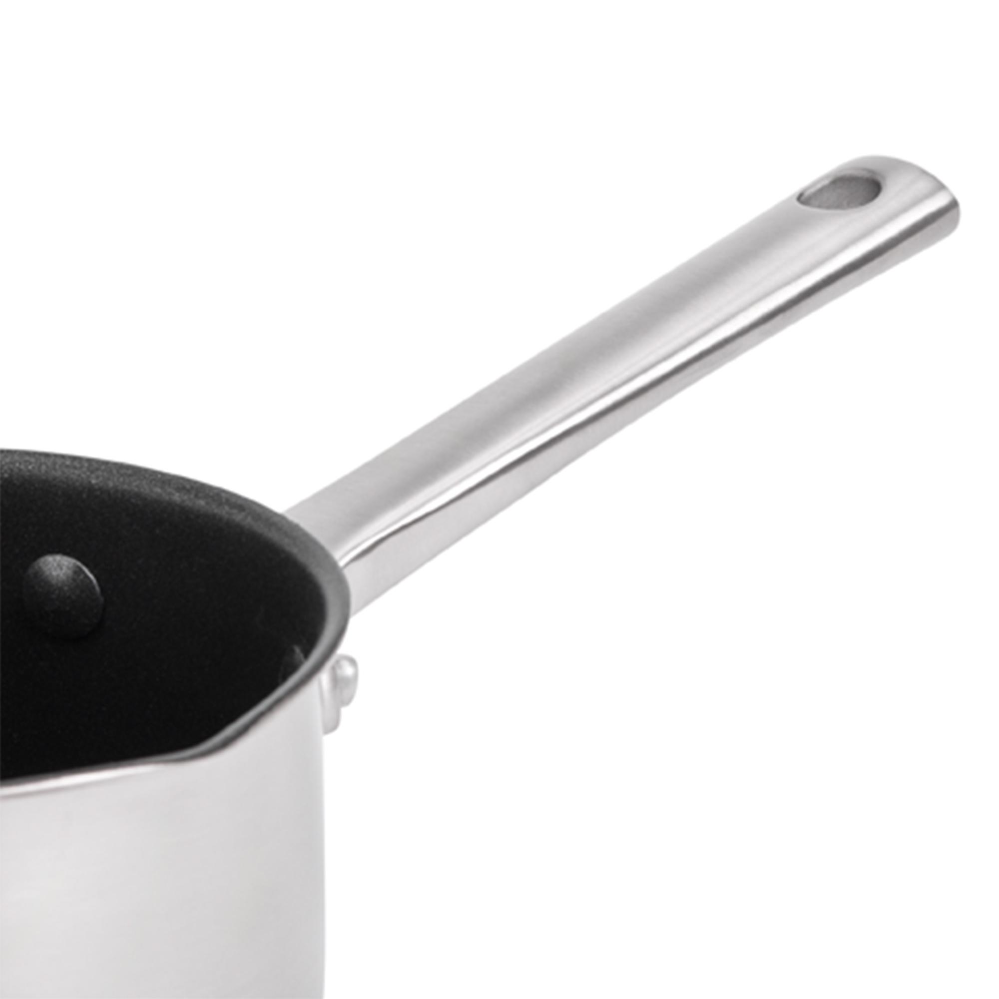 Habitat ellipse brushed stainless steel 14cm milk pan thumbnail 4