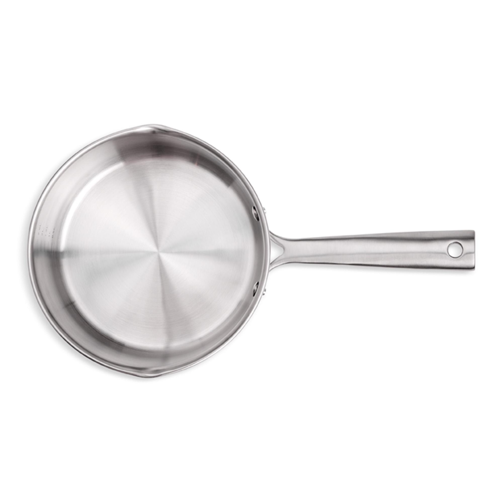 Habitat Ellipse Brushed Stainless Steel 18cm Saucepan thumbnail 5