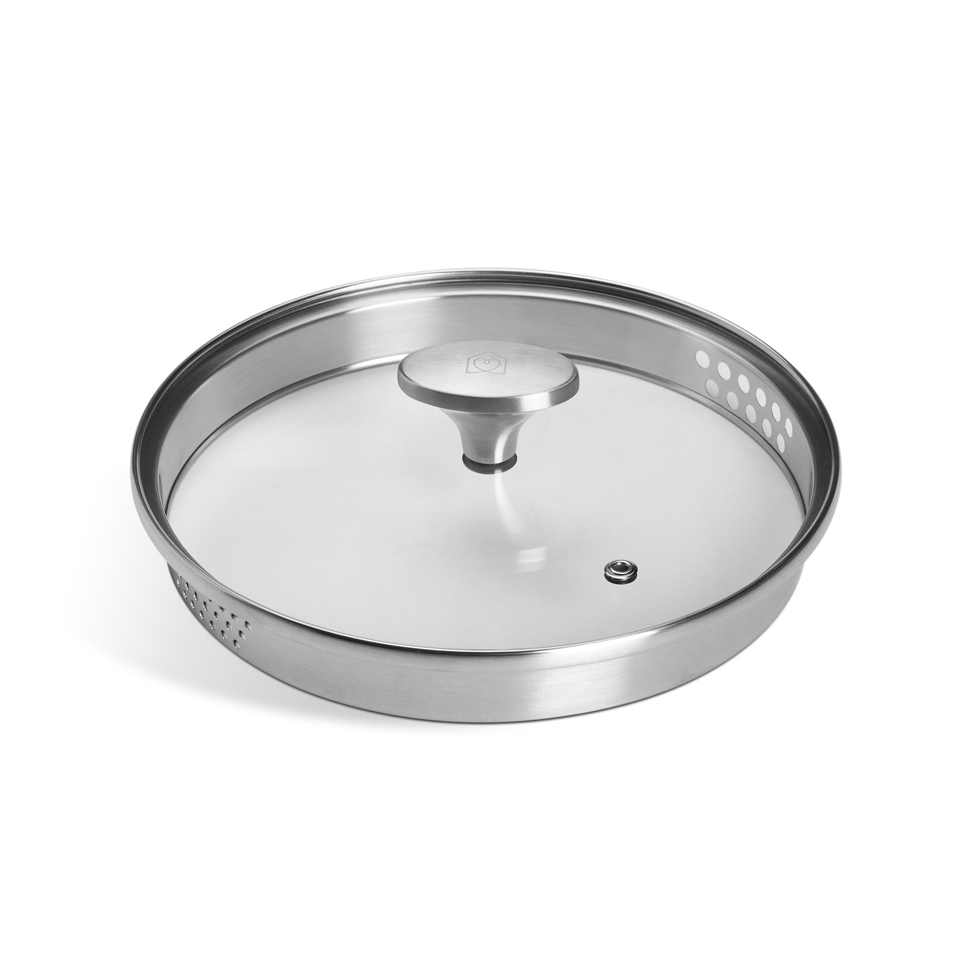 Habitat Ellipse Brushed 5 Piece Stainless Steel Pan Set thumbnail 4
