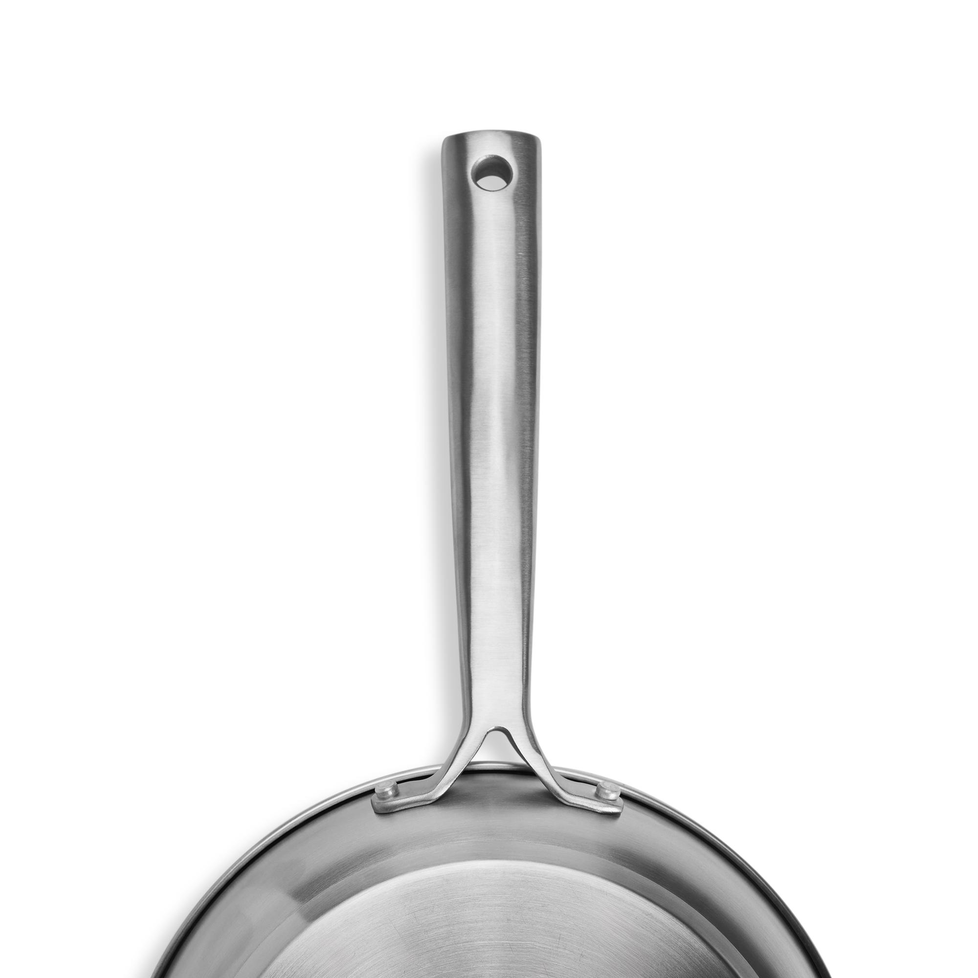 Habitat Ellipse Brushed 5 Piece Stainless Steel Pan Set thumbnail 5