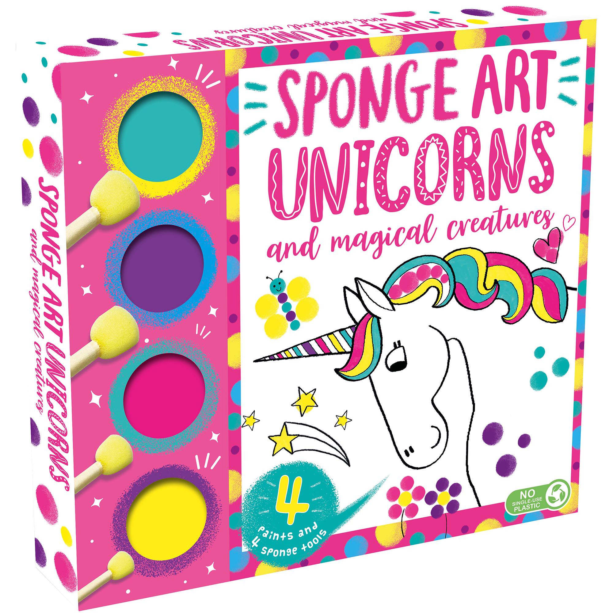 Igloo Books Dinosaur/Unicorn Sponge Art Book Assortment thumbnail 2