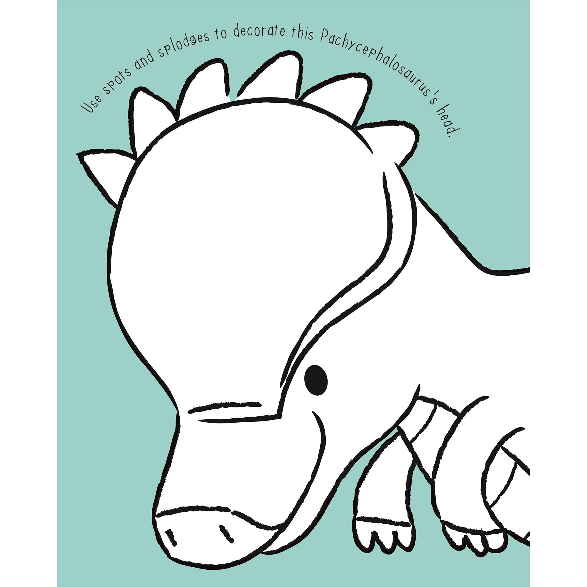 Igloo Books Dinosaur/Unicorn Sponge Art Book Assortment thumbnail 3
