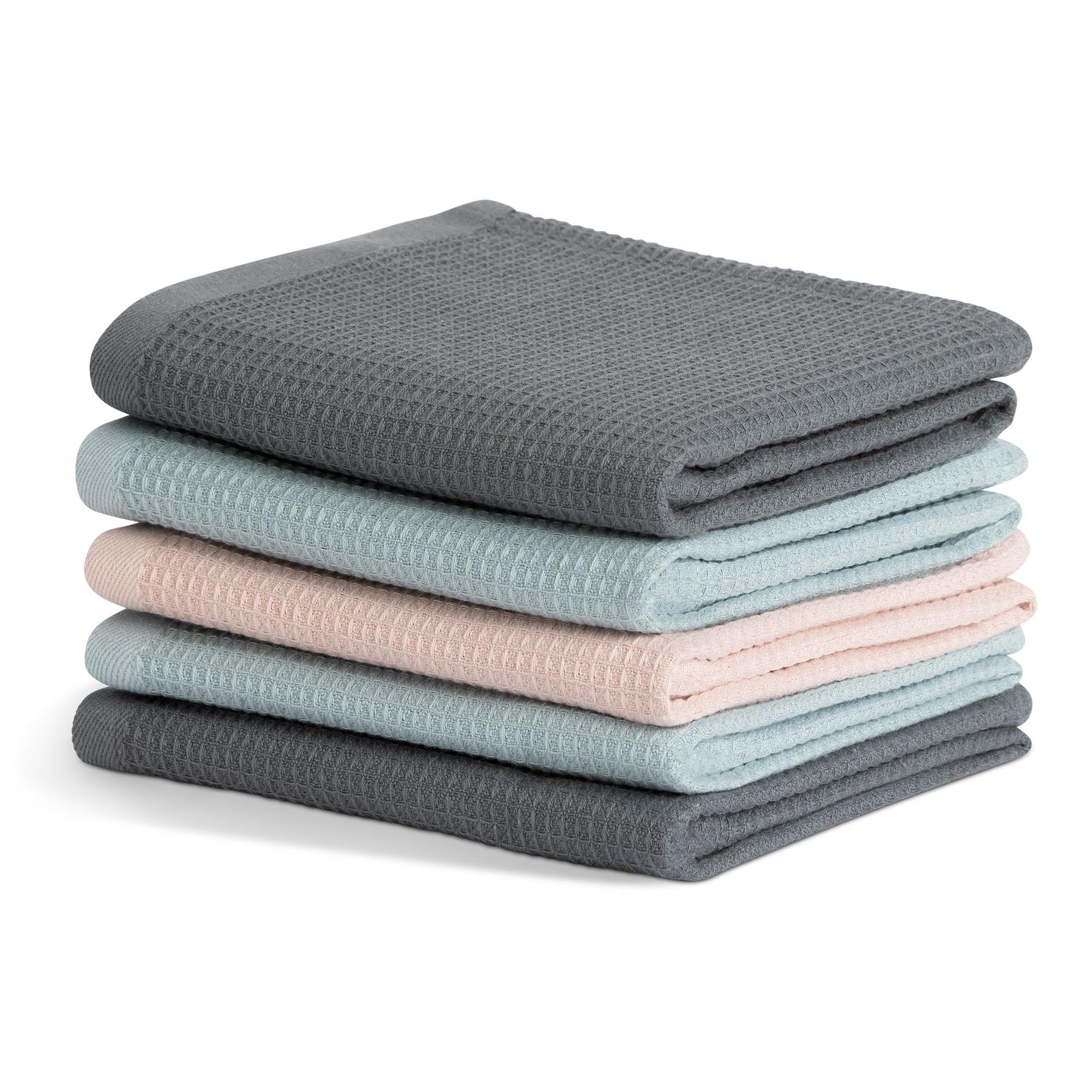 Habitat Waffle Pack of 3 Tea Towels
