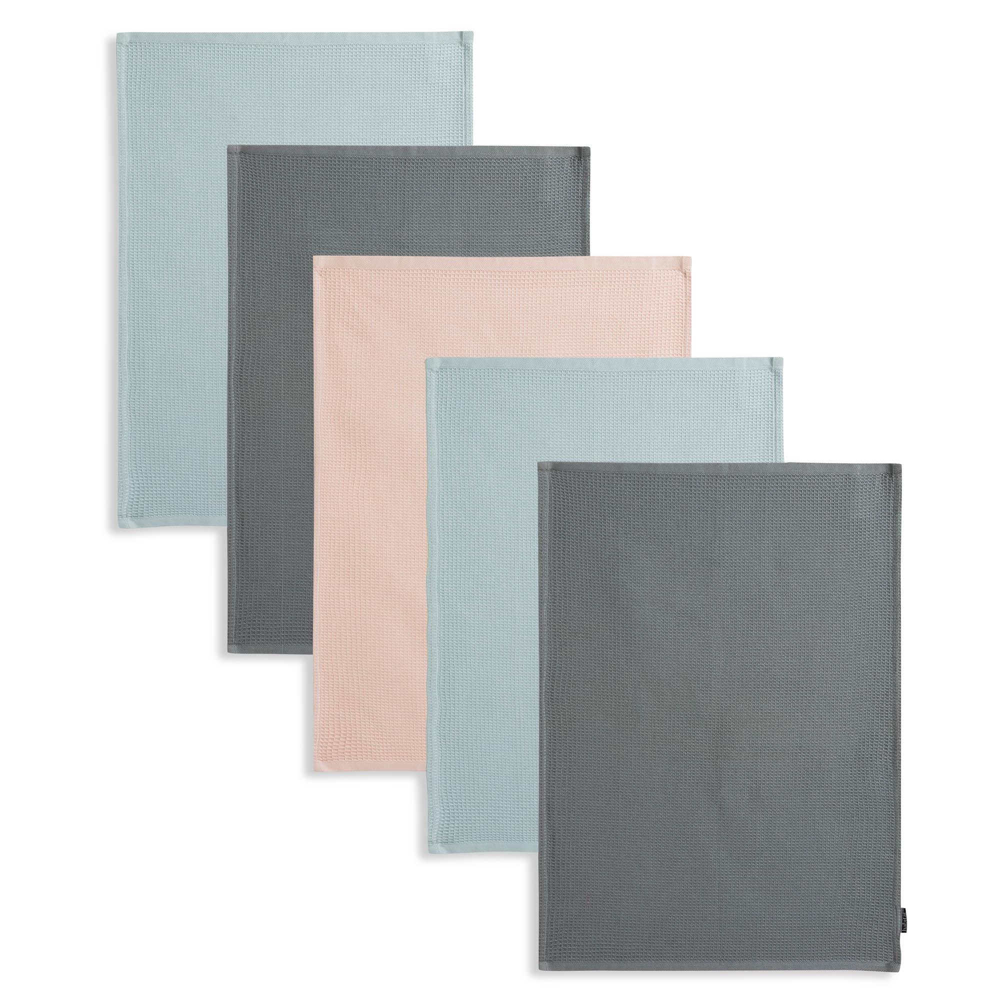 Habitat Waffle Pack of 3 Tea Towels thumbnail 3
