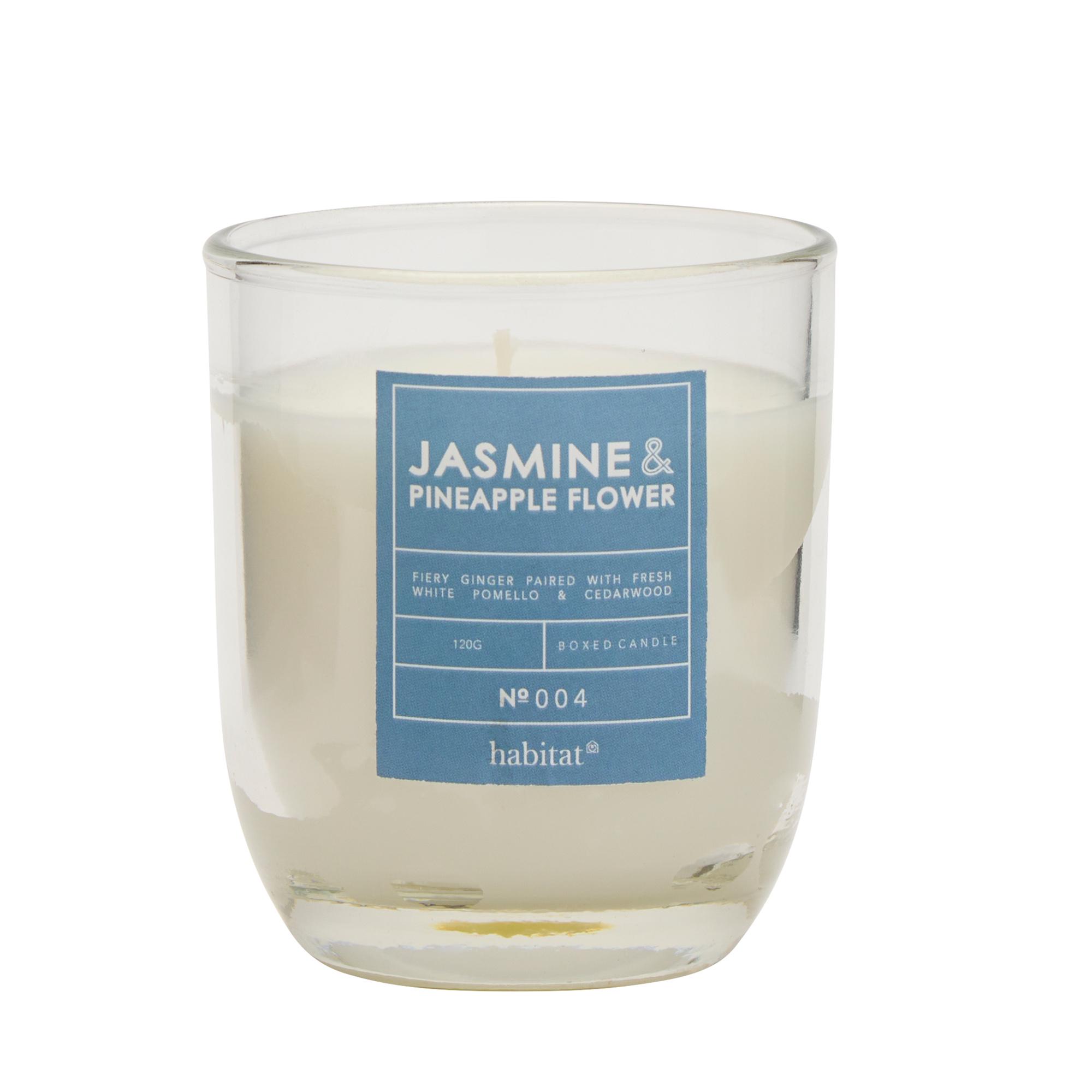 Habitat Scented Boxed Candle - Jasmine & Pineapple Flower