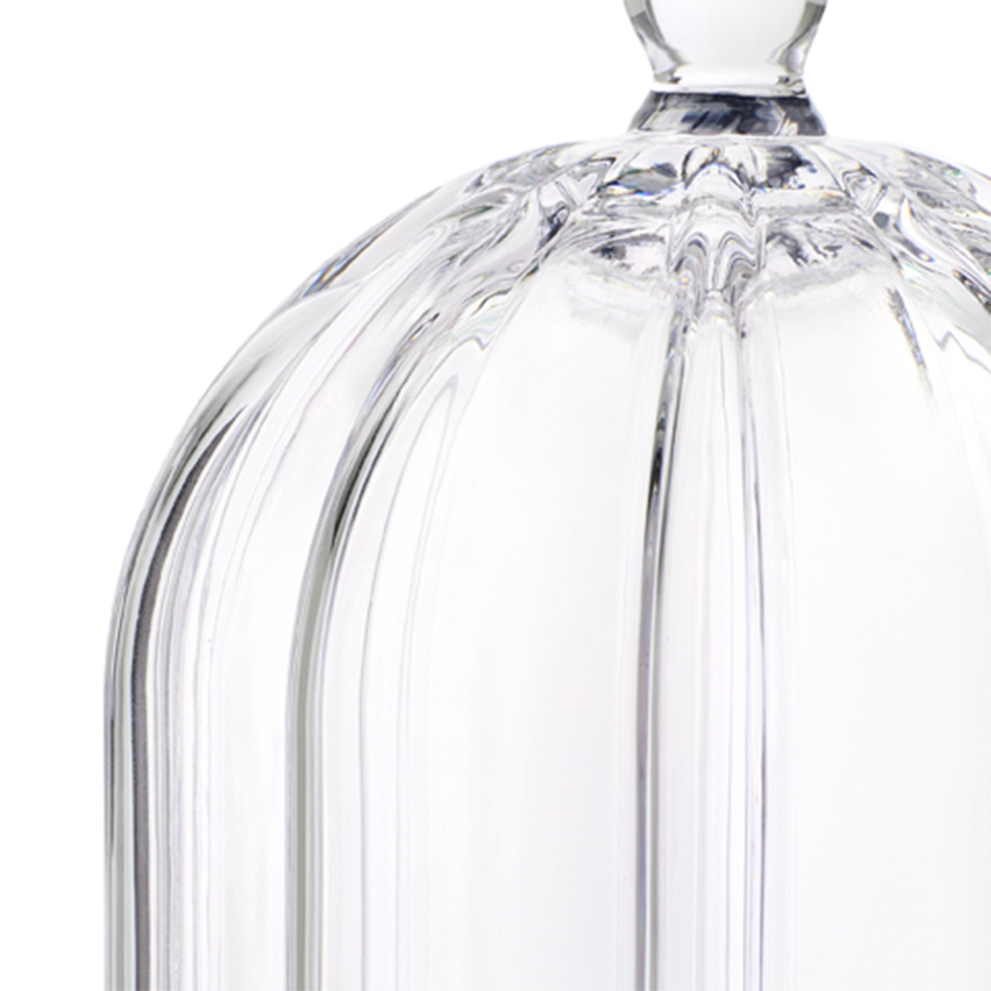Habitat Luxe Ribbed Glass Cloche thumbnail 3