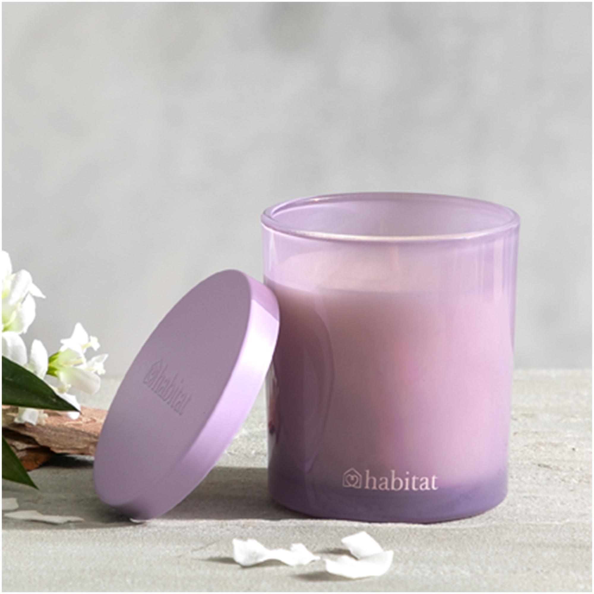 Habitat Small Candle with Lid - Jasmine & Pineapple Flower - Flower thumbnail 2
