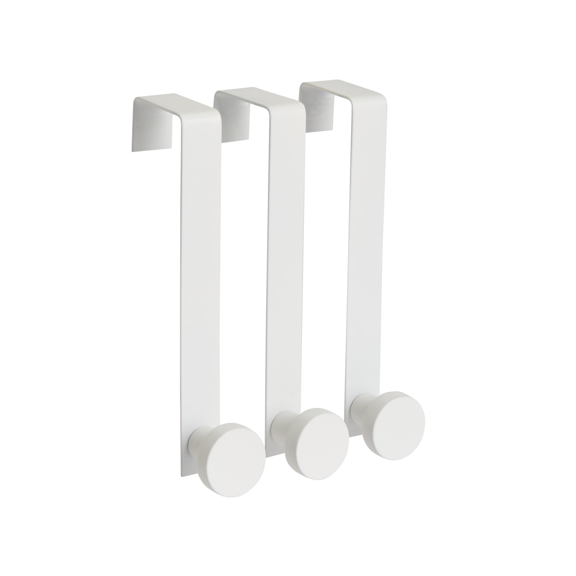 Sainsbury's Home Pack of 3 Hook - White thumbnail 2