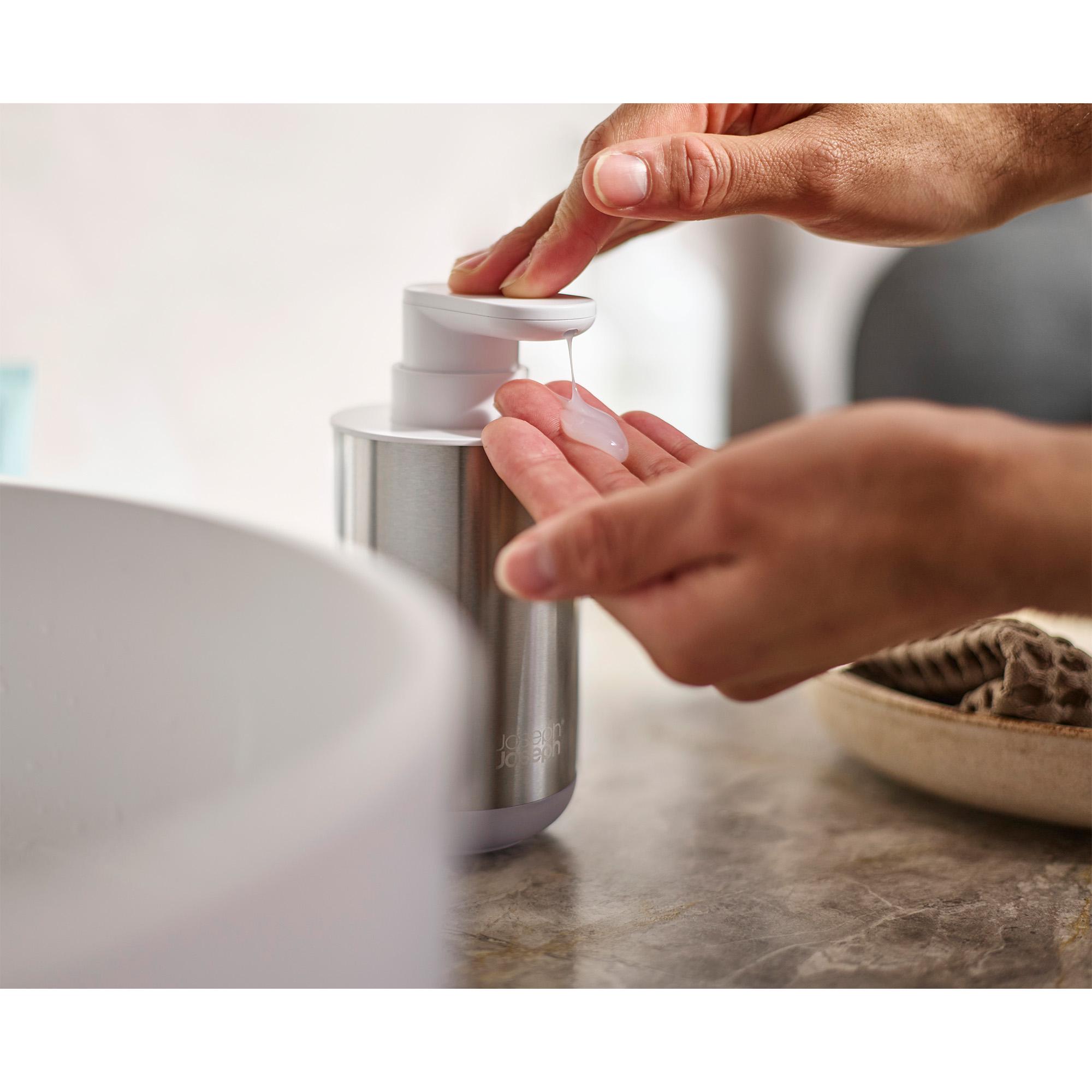 Joseph Joseph Duo Steel Soap Pump - Chrome thumbnail 2