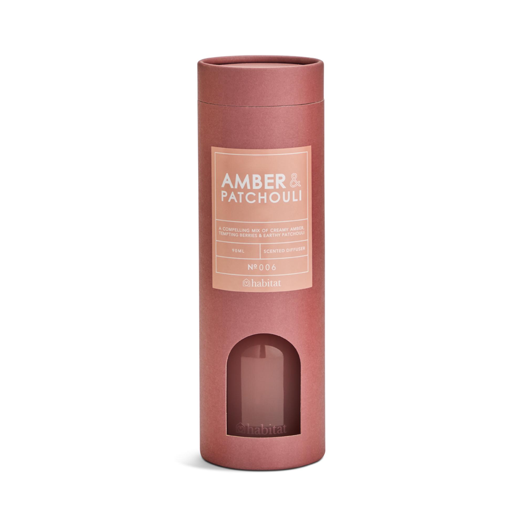 Habitat 90ml Scented Diffuser Refill - Patchouli & Amber thumbnail 3