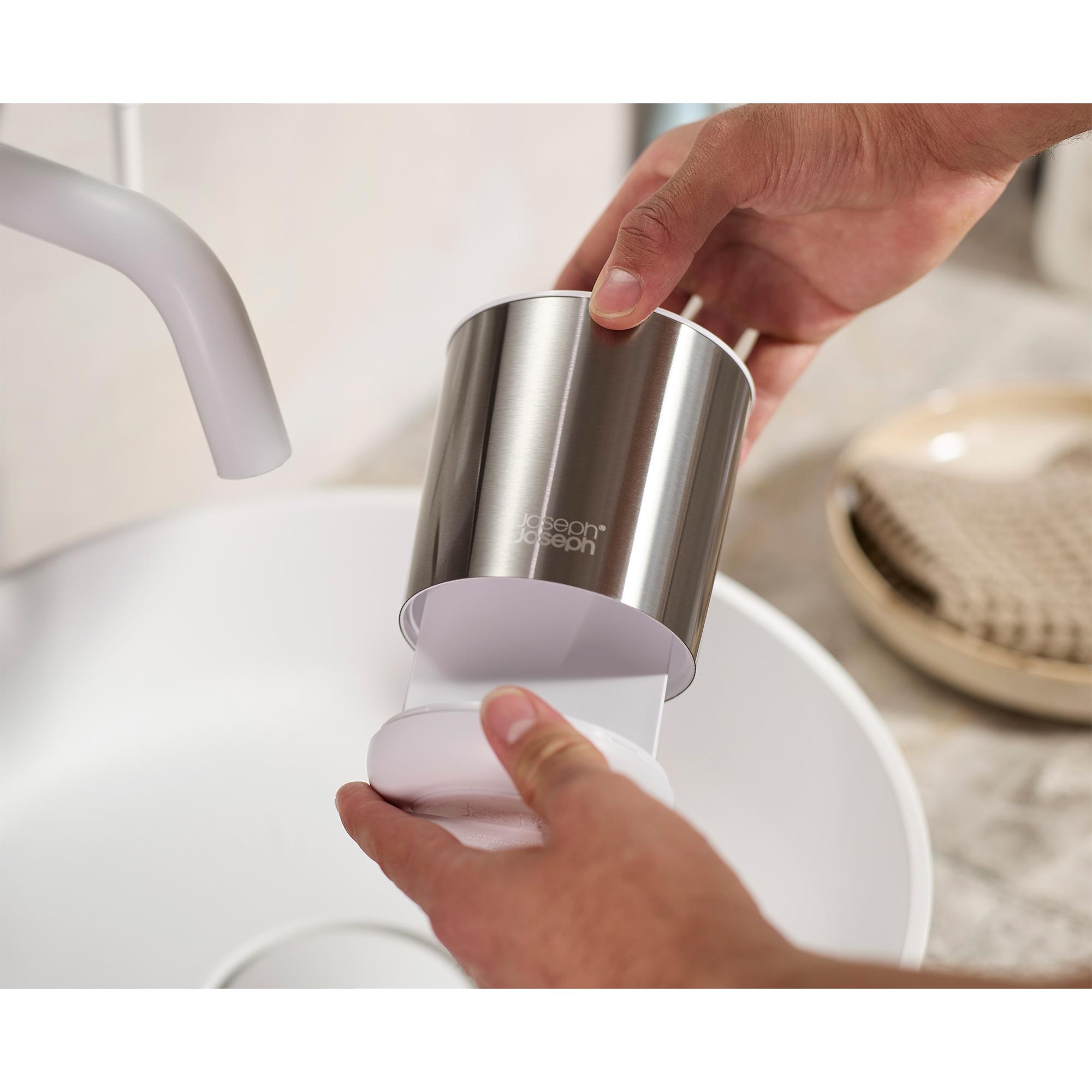 Joseph Joseph Duo Steel Small Toothbrush Caddy - Chrome thumbnail 3