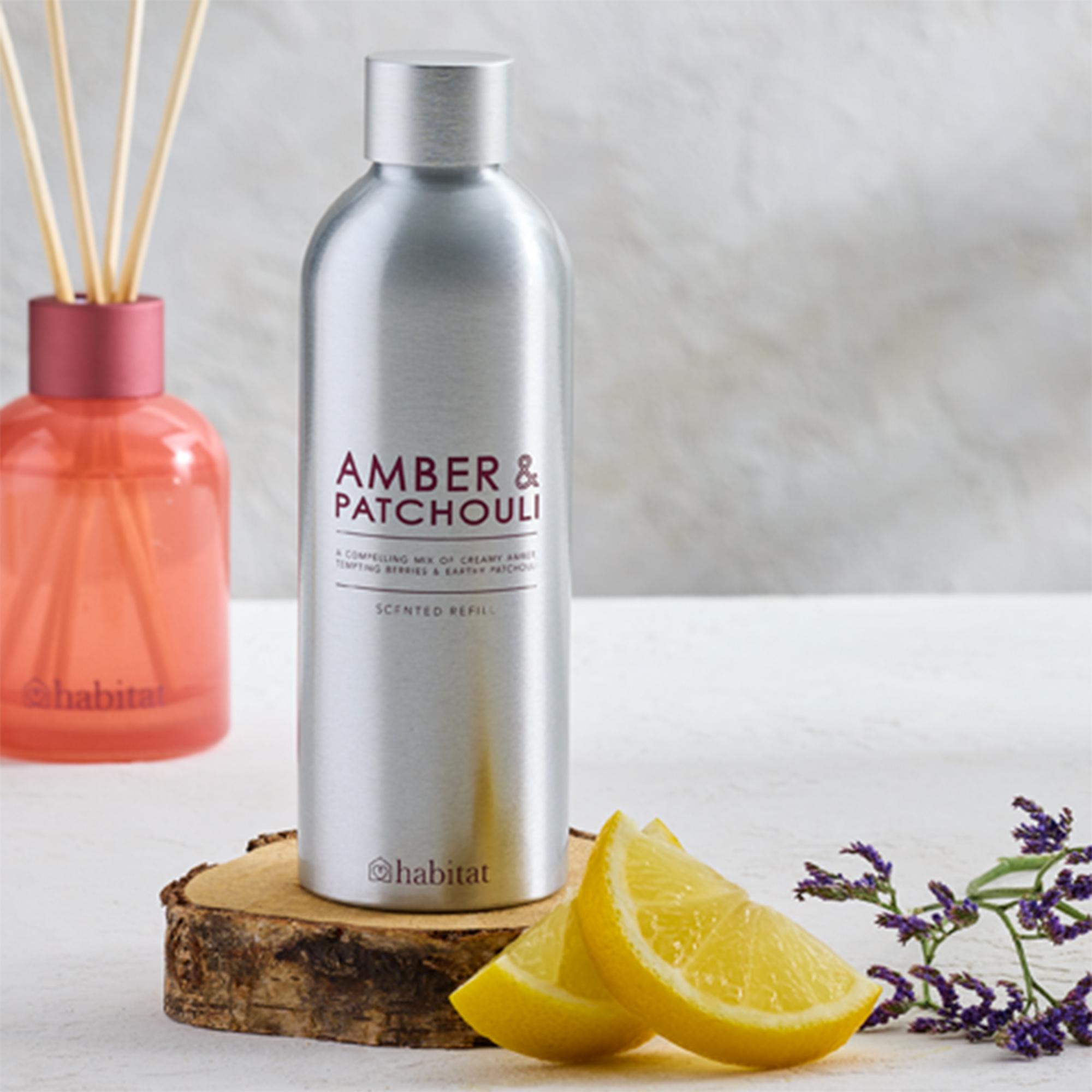Habitat 180ml Scented Diffuser Refill - Patchouli & Amber thumbnail 2