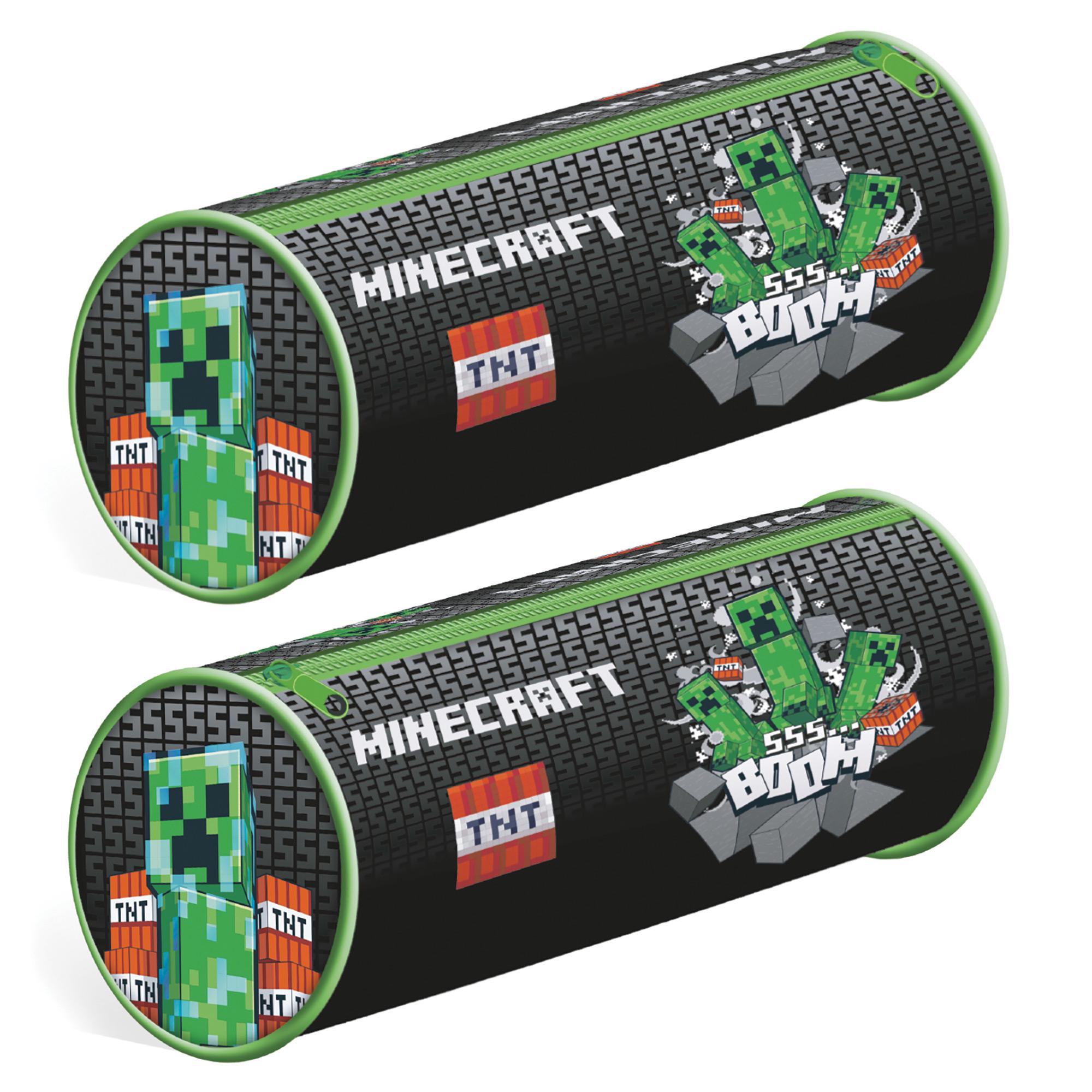 Minecraft Barrel Pencil Case
