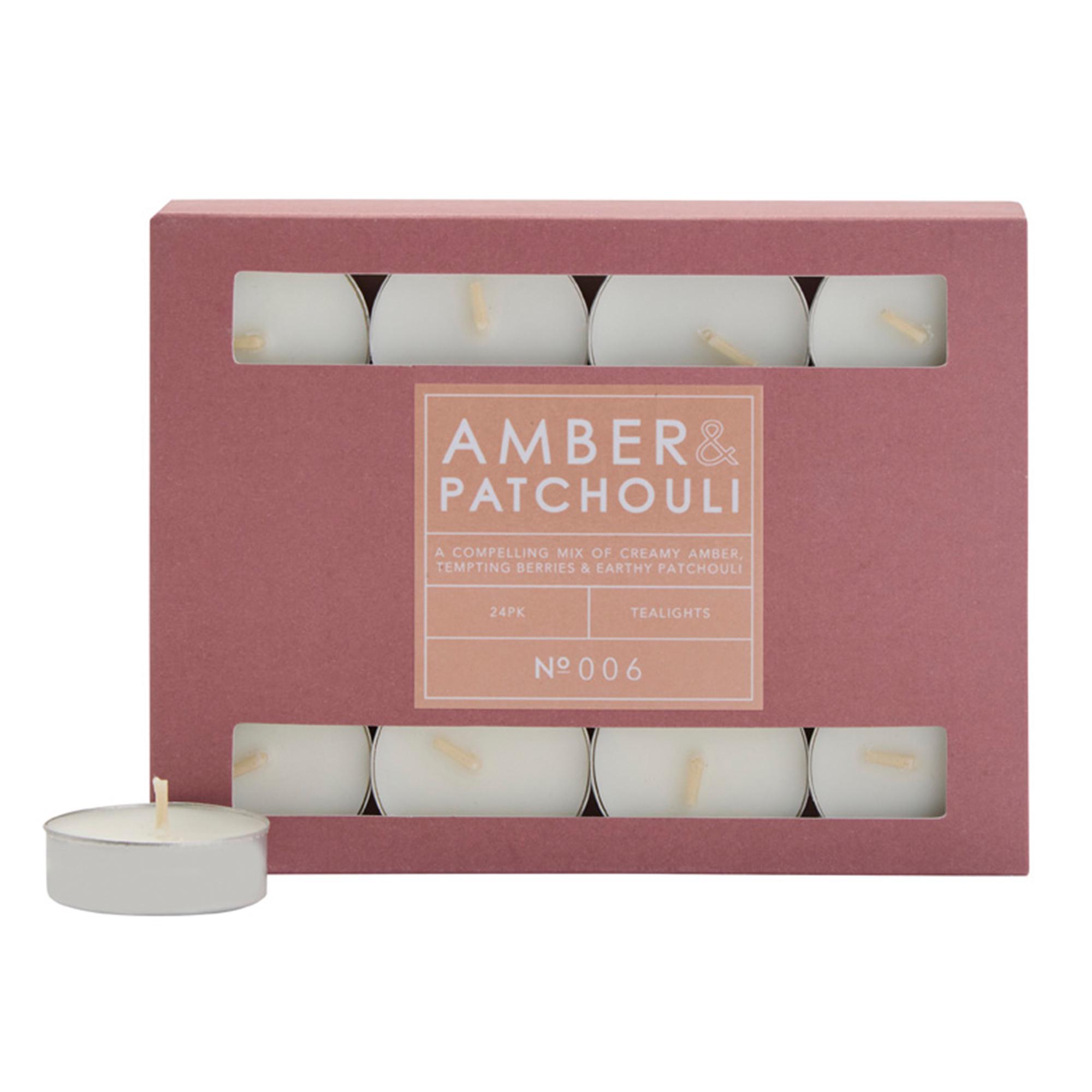 Habitat Scented Tealights - Patchouli & Amber
