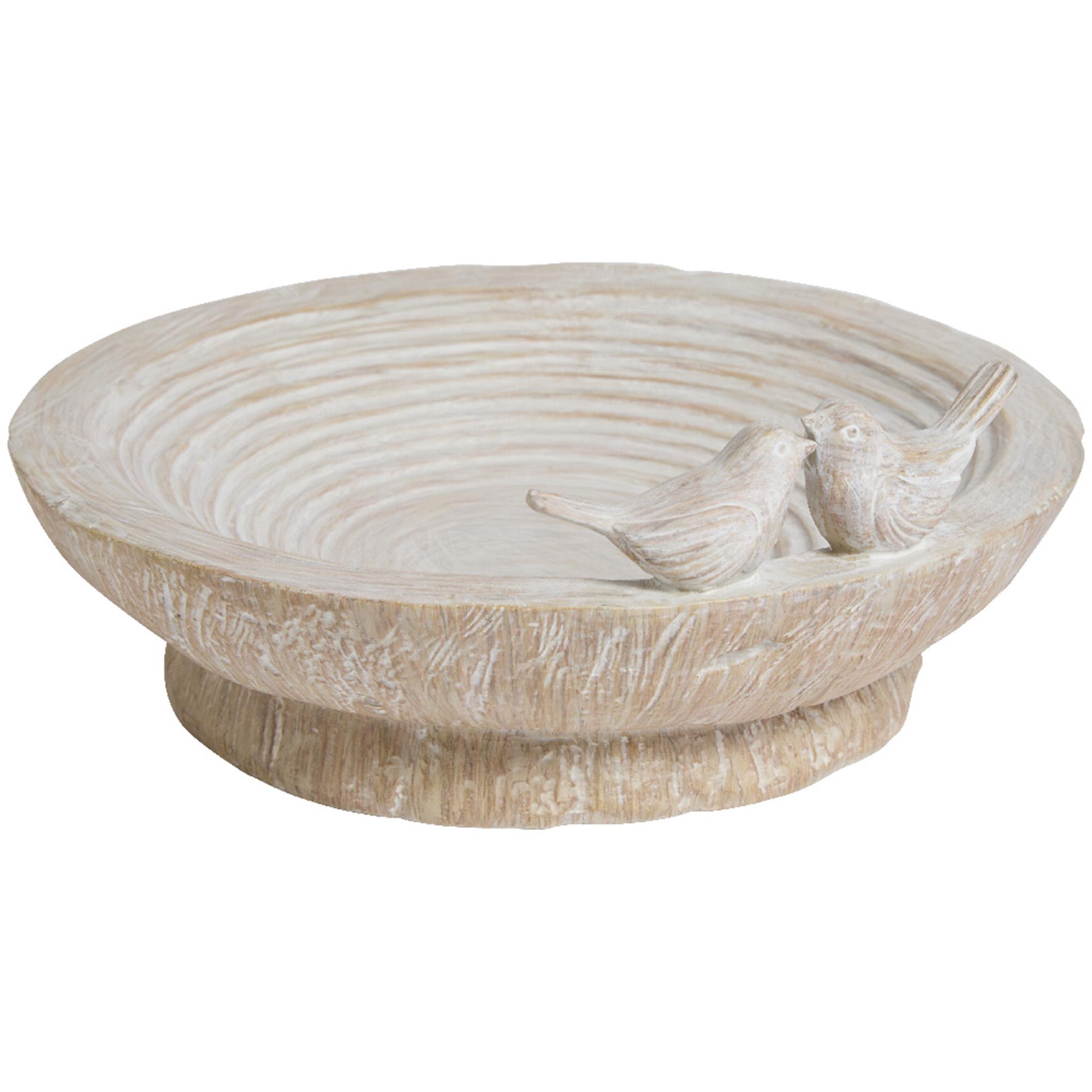 Sainsbury's Home Ribbed Bird Bath