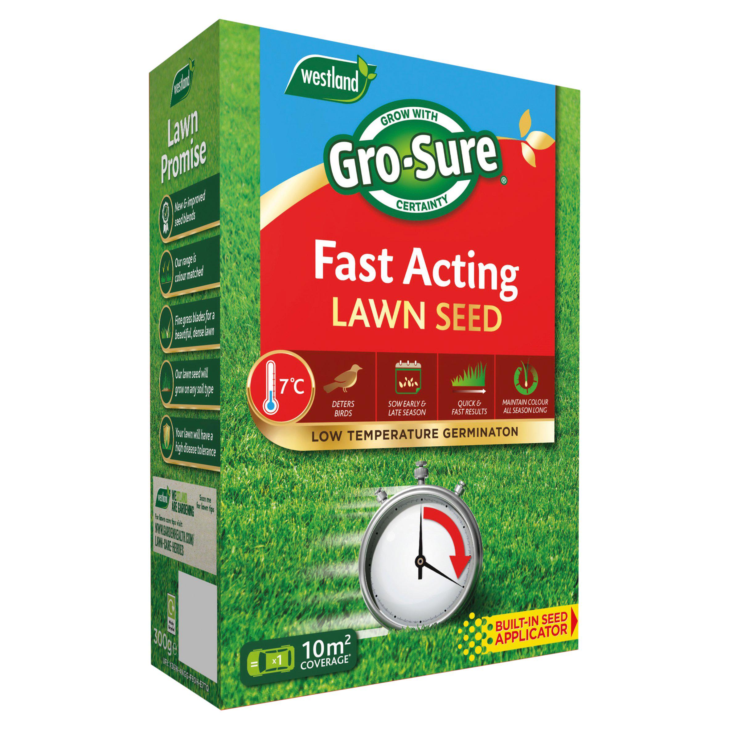 Gro-Sure 10m2 Fast Acting Lawn Seed Box