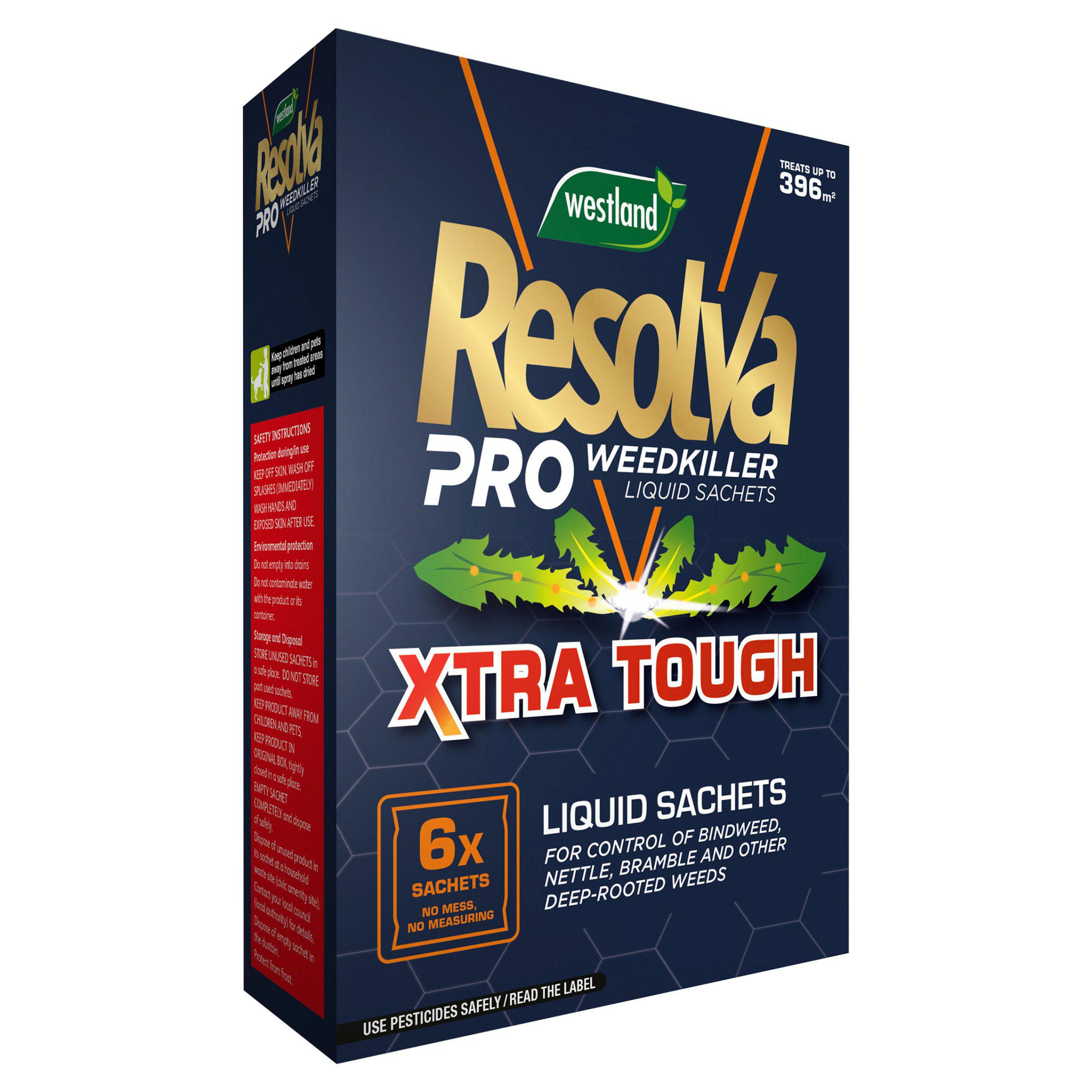 Resolva Pack of 6 Extra Tough Liquid Sachets