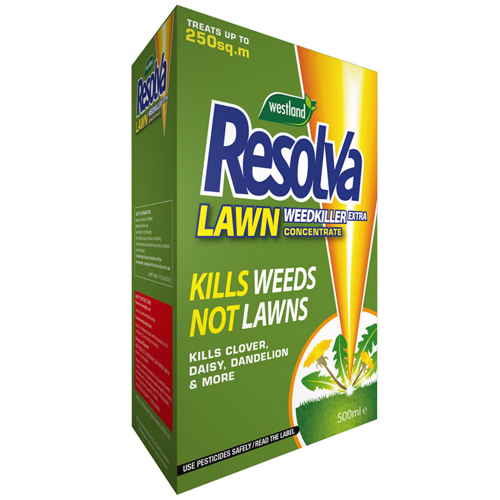 Resolva Lawn Weedkiller Extra 500ml Concentrate