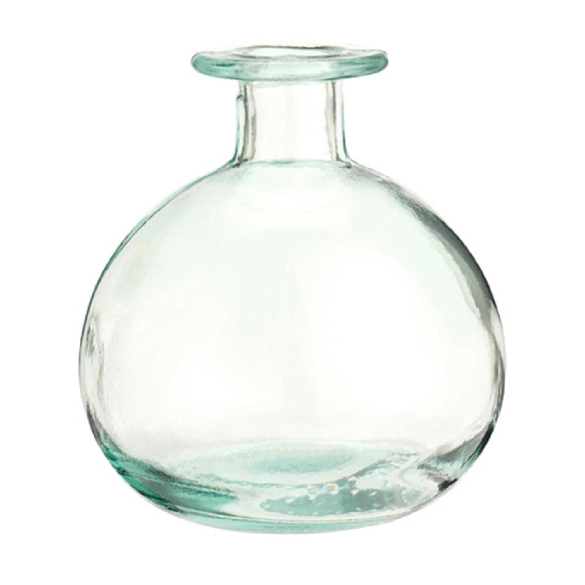 Habitat Recycled Glass Orbita Bud Vase - Green