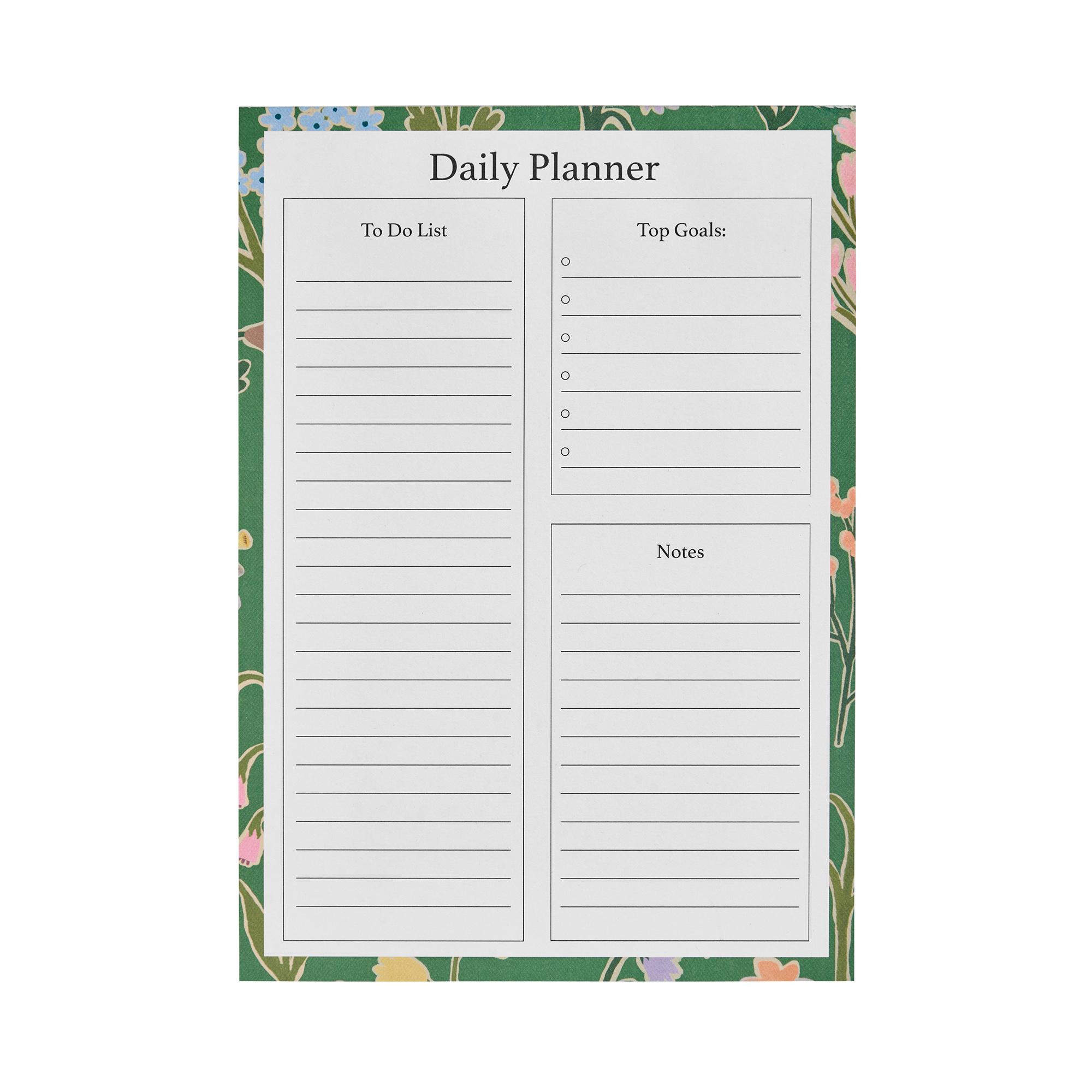 Sainsbury's Home Floral Daily Planner