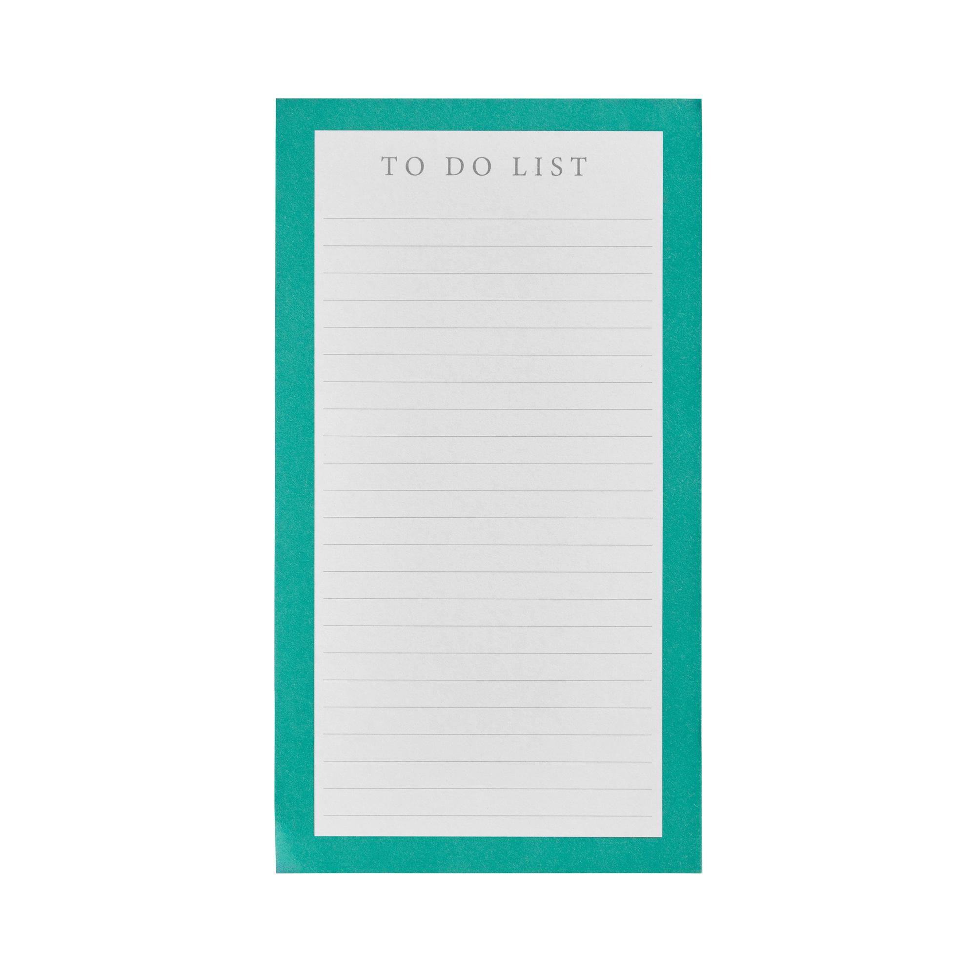 Sainsbury's Home To Do List Handy Pad - Green