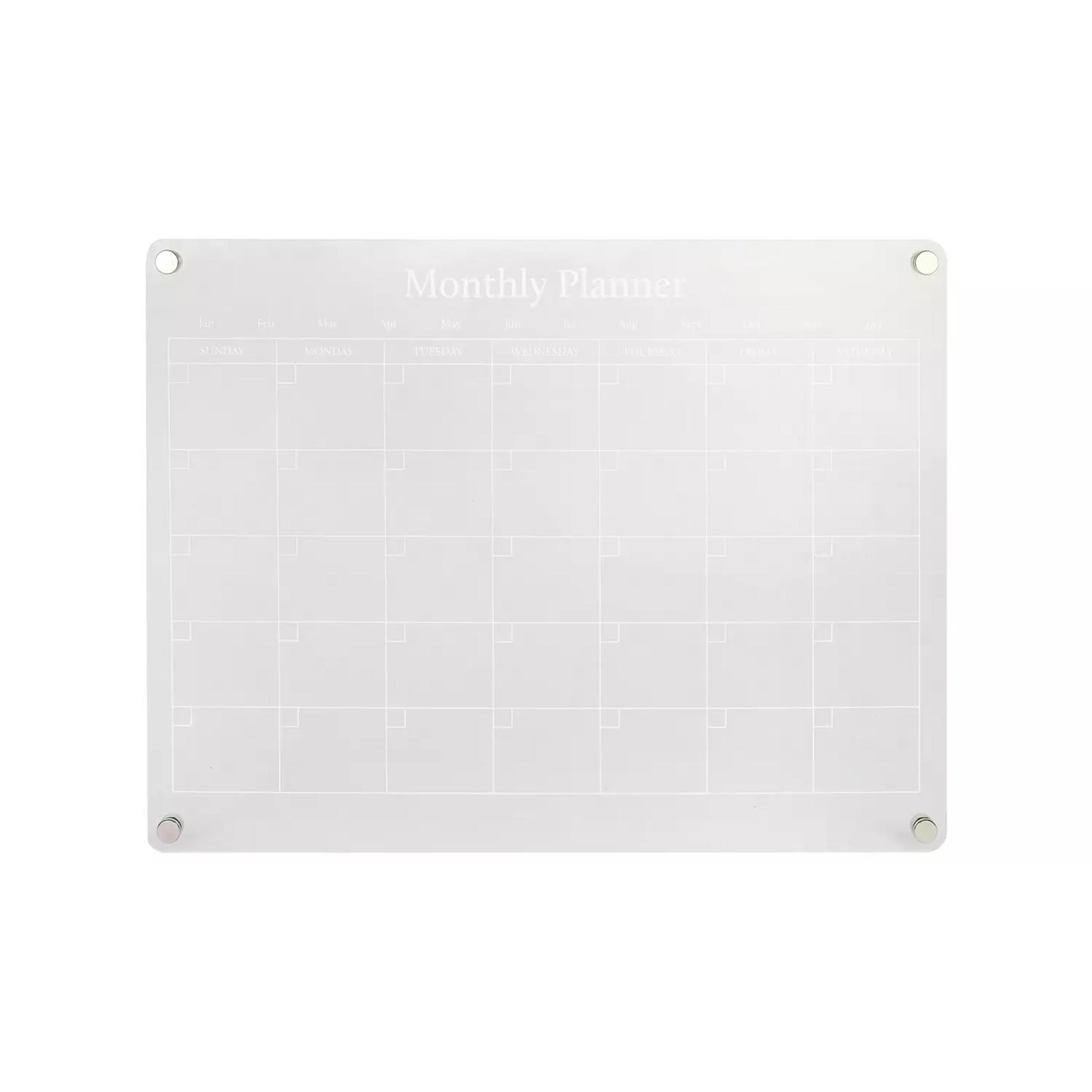 Sainsbury's Home Acrylic Monthly Magnetic Planner thumbnail 2