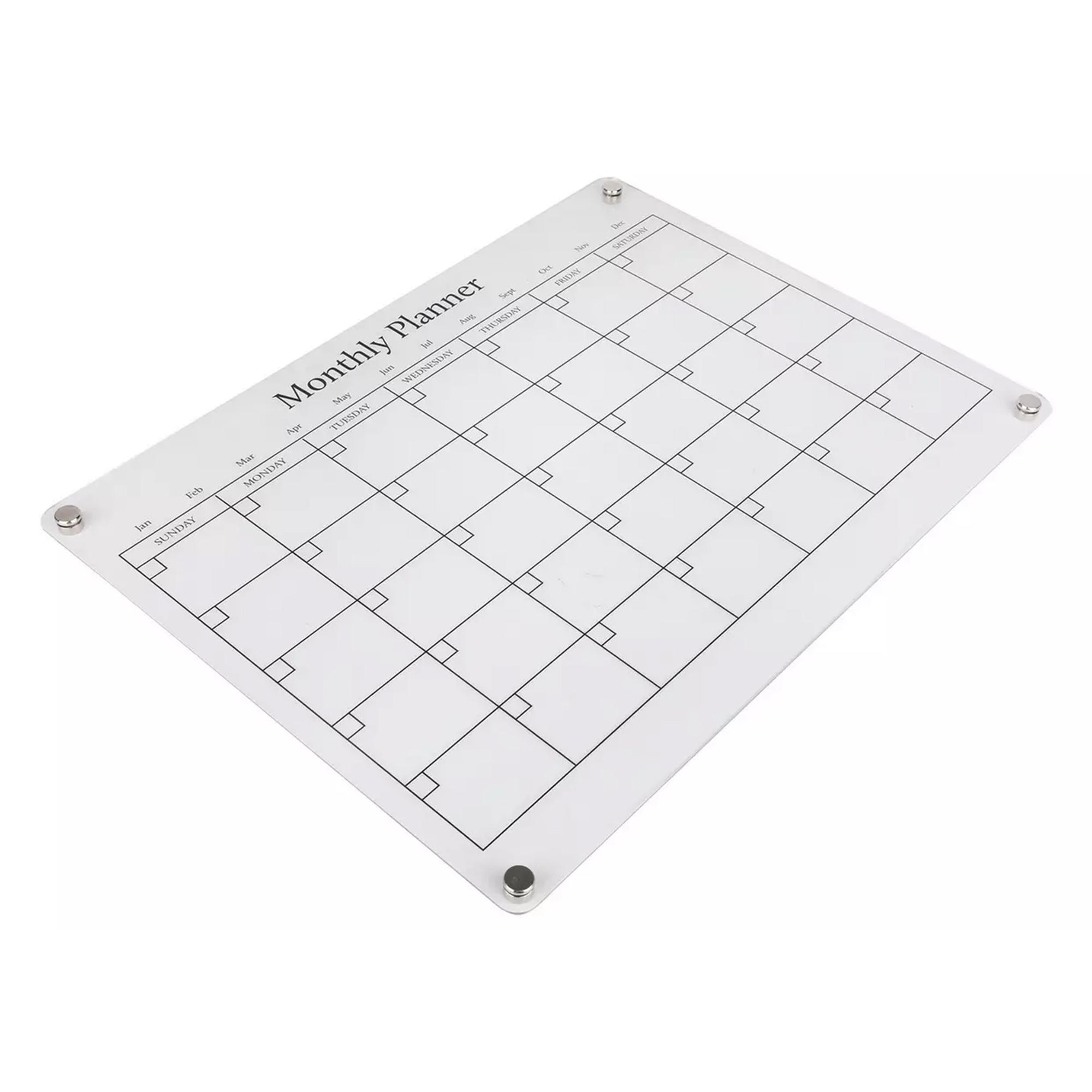 Sainsbury's Home Acrylic Monthly Magnetic Planner thumbnail 3