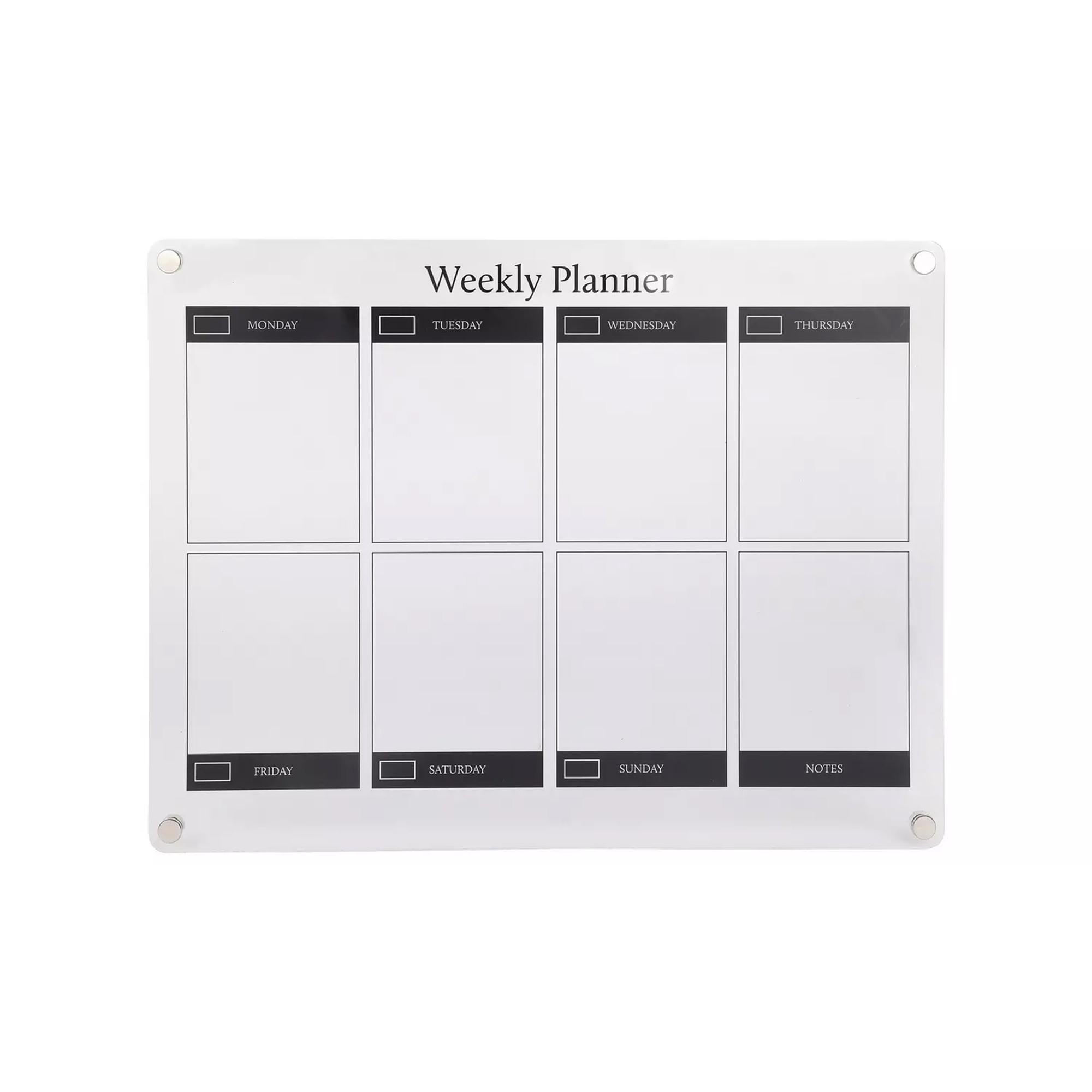 Sainsbury's Home Acrylic Weekly Magnetic Planner thumbnail 2