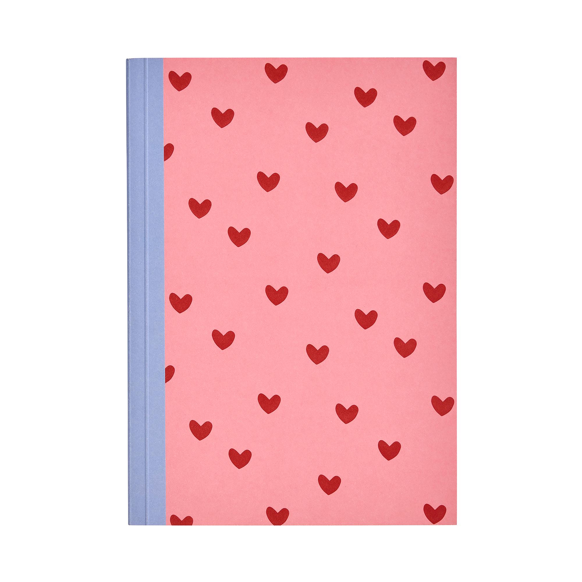 Sainsbury's Home A5 Hearts Bound Notebook