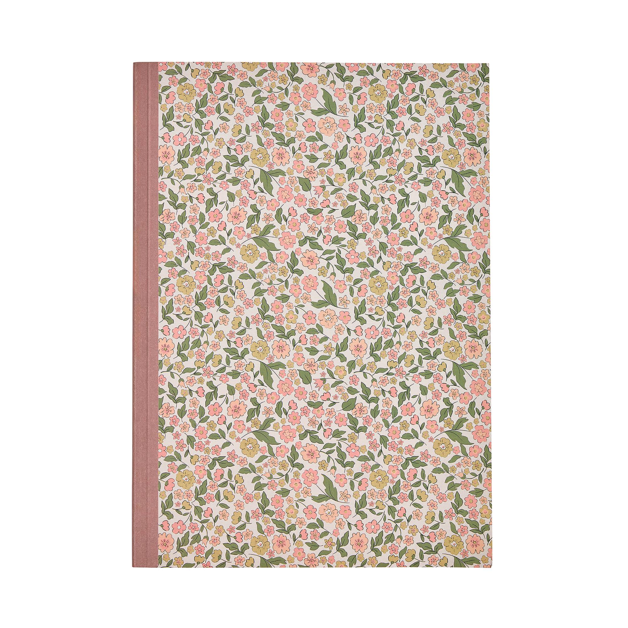 Sainsbury's Home A4 Bound Notebook - Floral
