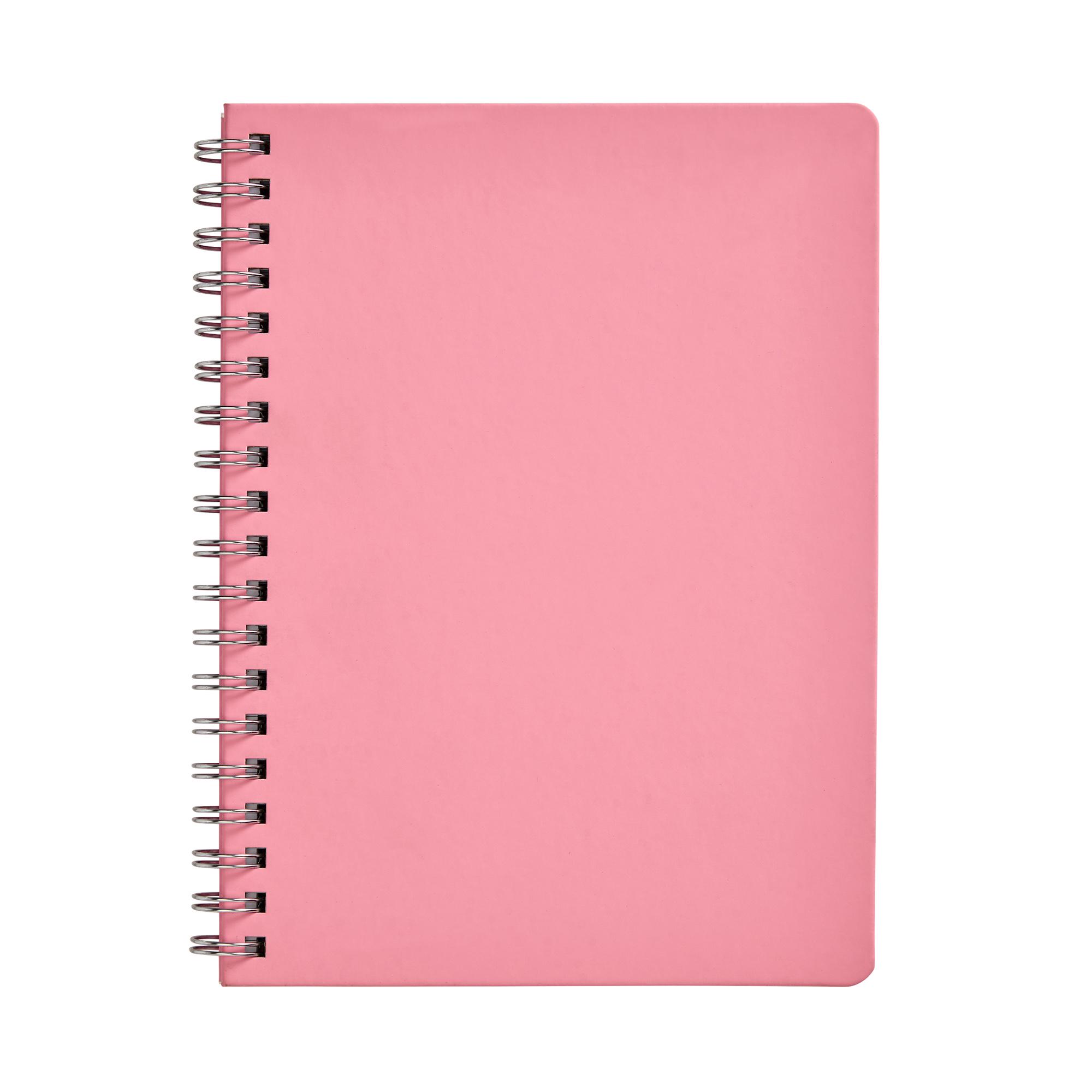 Sainsbury's Home B5 Wiro Notebook - Pink