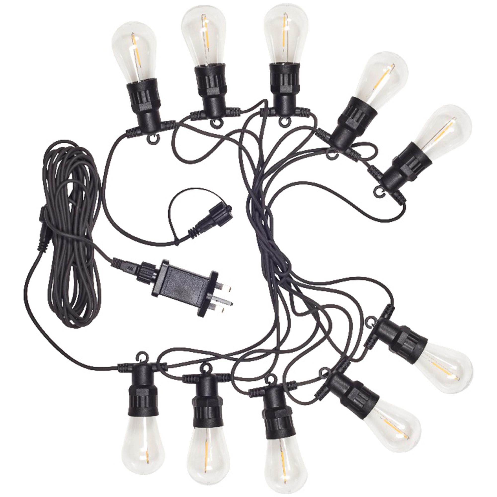 Smart Garden 20 Vintage Plug In Festoon Lights