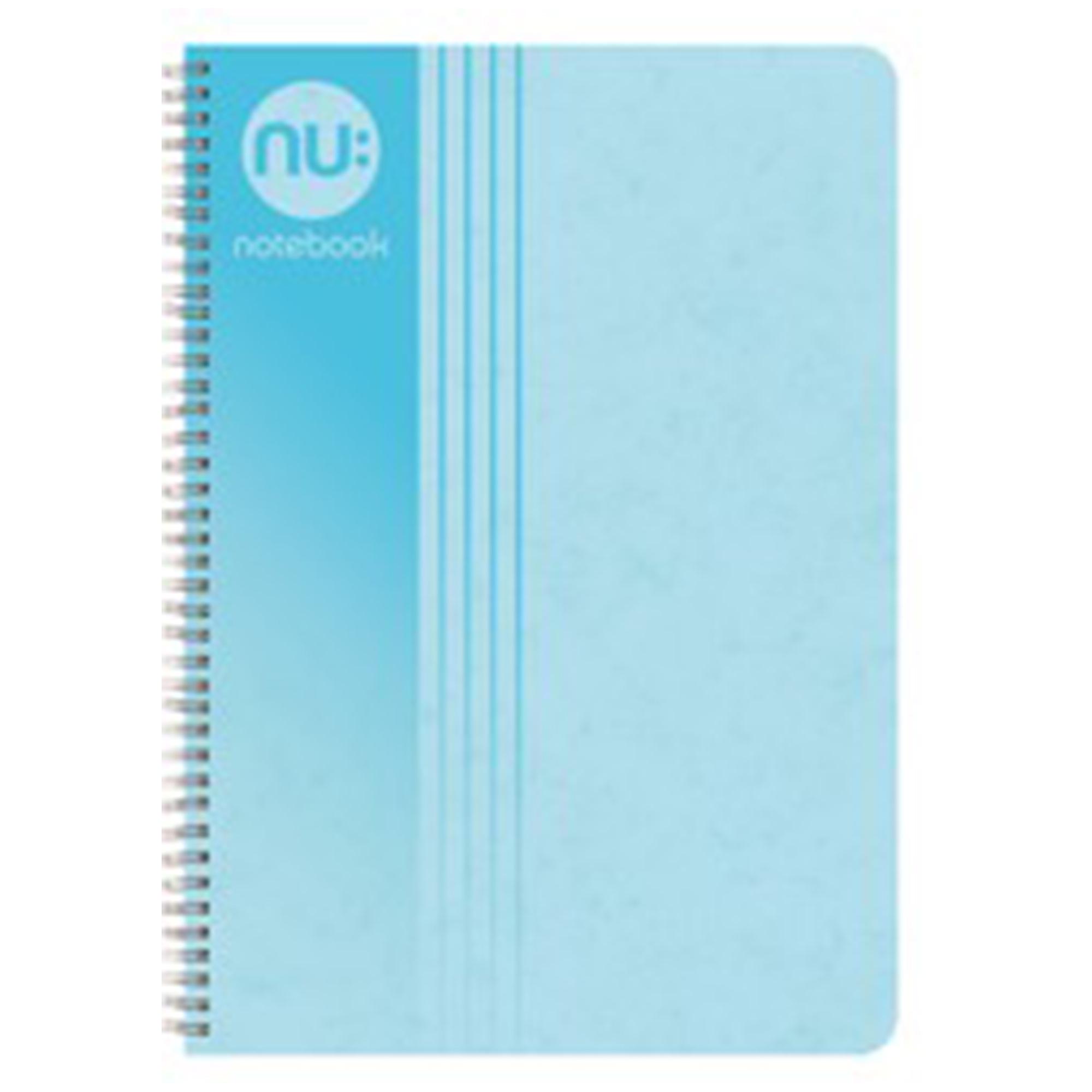 Nu Cloud Pastel A5 Blue Wiro Notebook - 110 pgs
