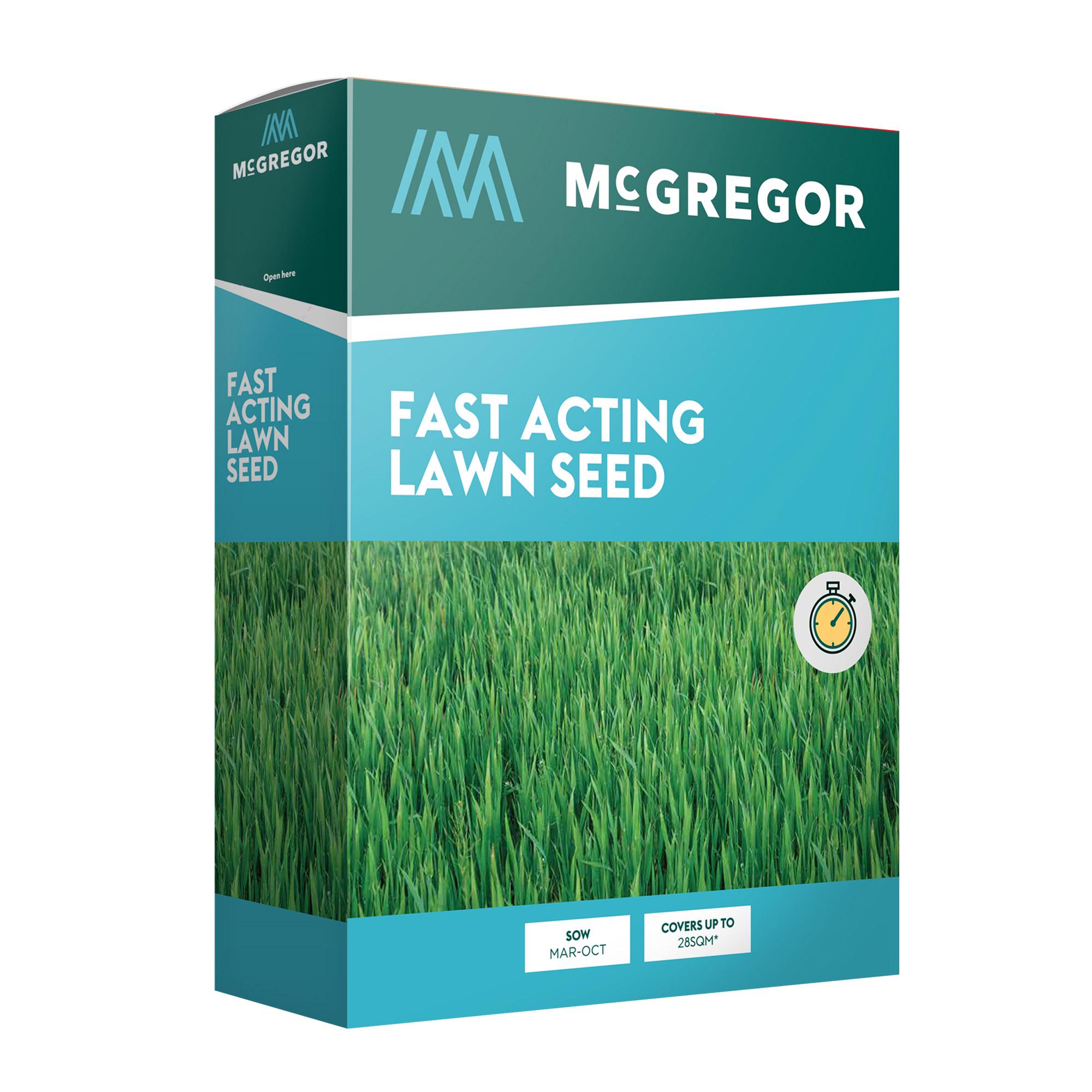 McGregor 1kg Fast Acting Lawn Seed