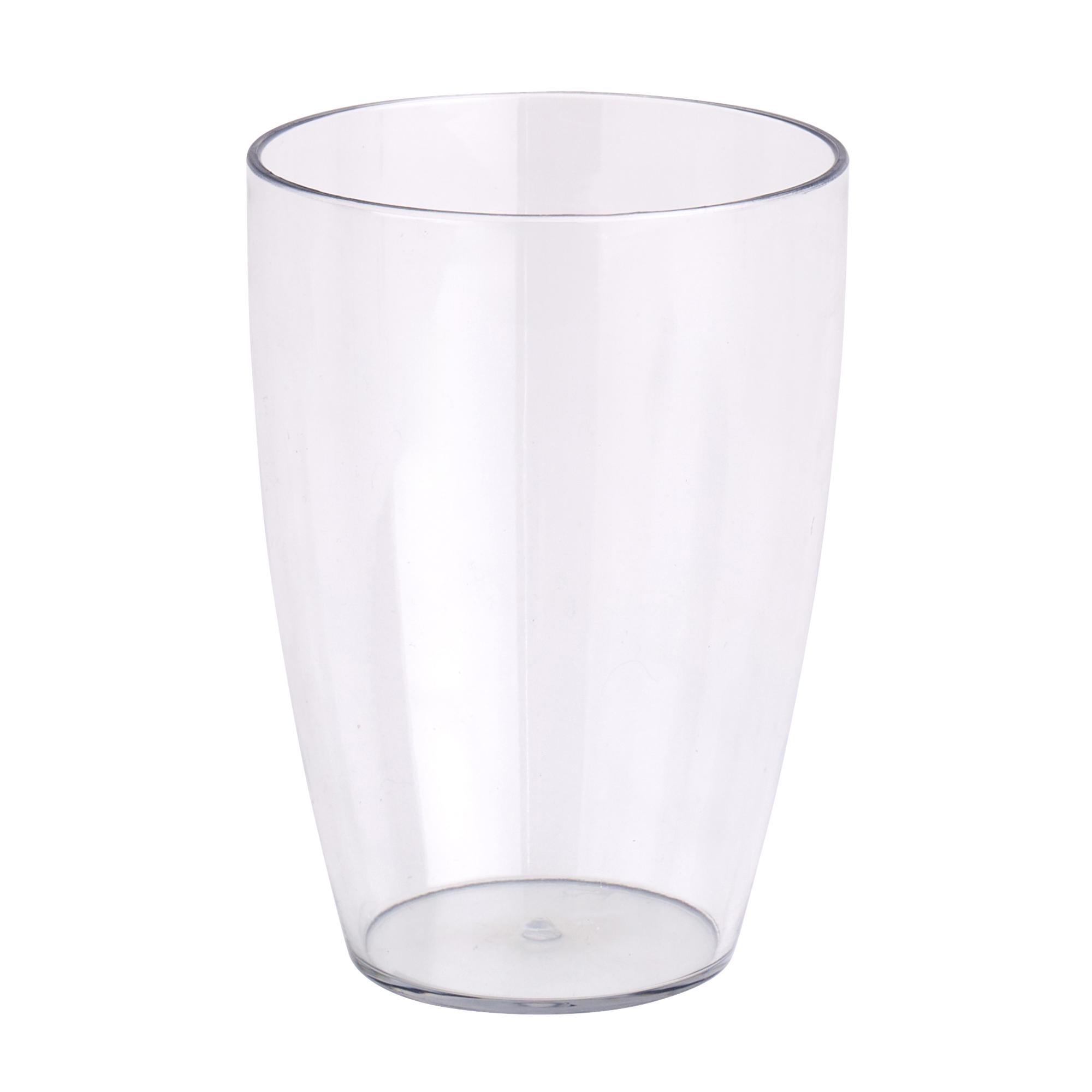 Sainsbury's Home Single Reusable Recyclable Clear Plastic Tumbler - 400ml
