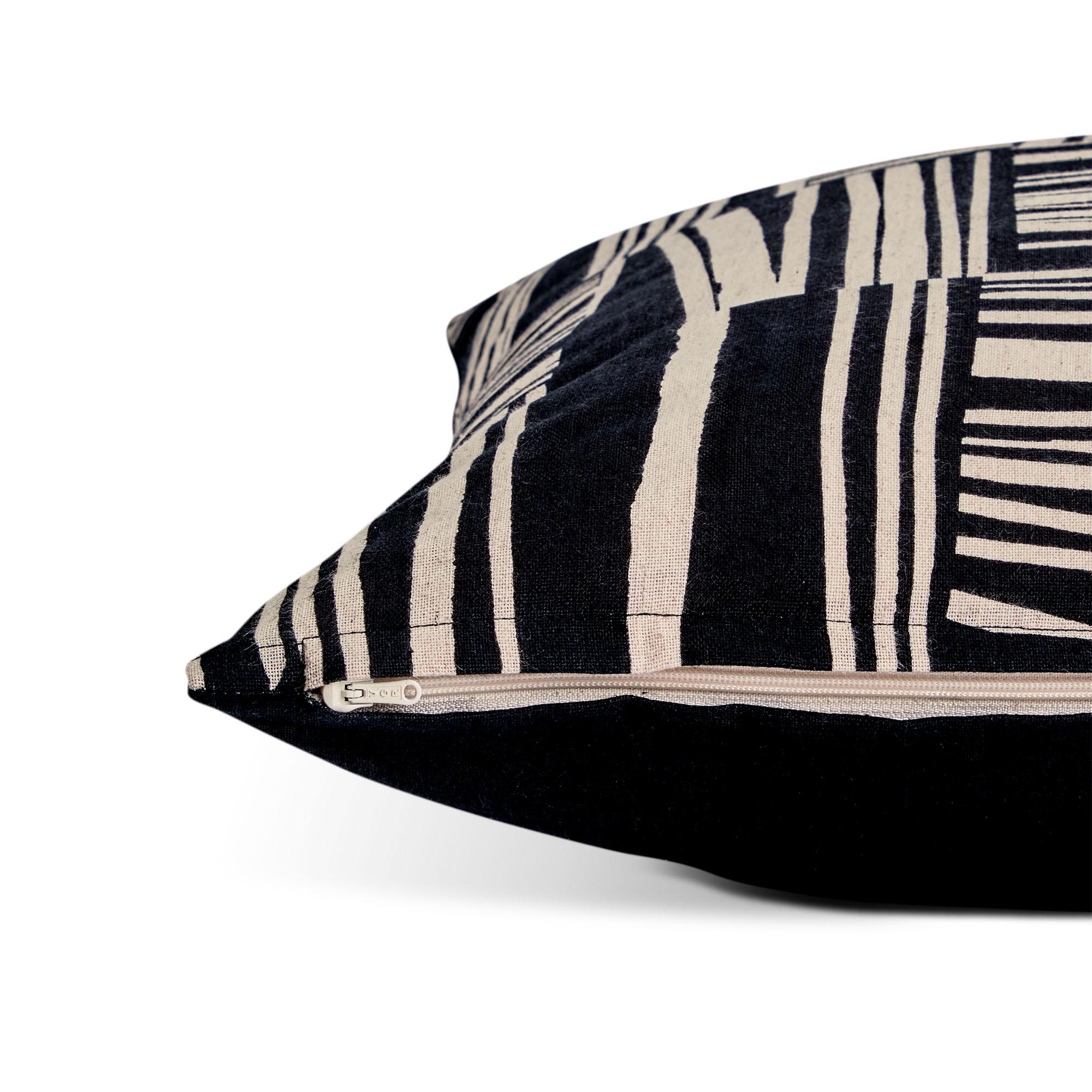 Habitat Mono Industrial Printed Cushion - 43x43 thumbnail 4