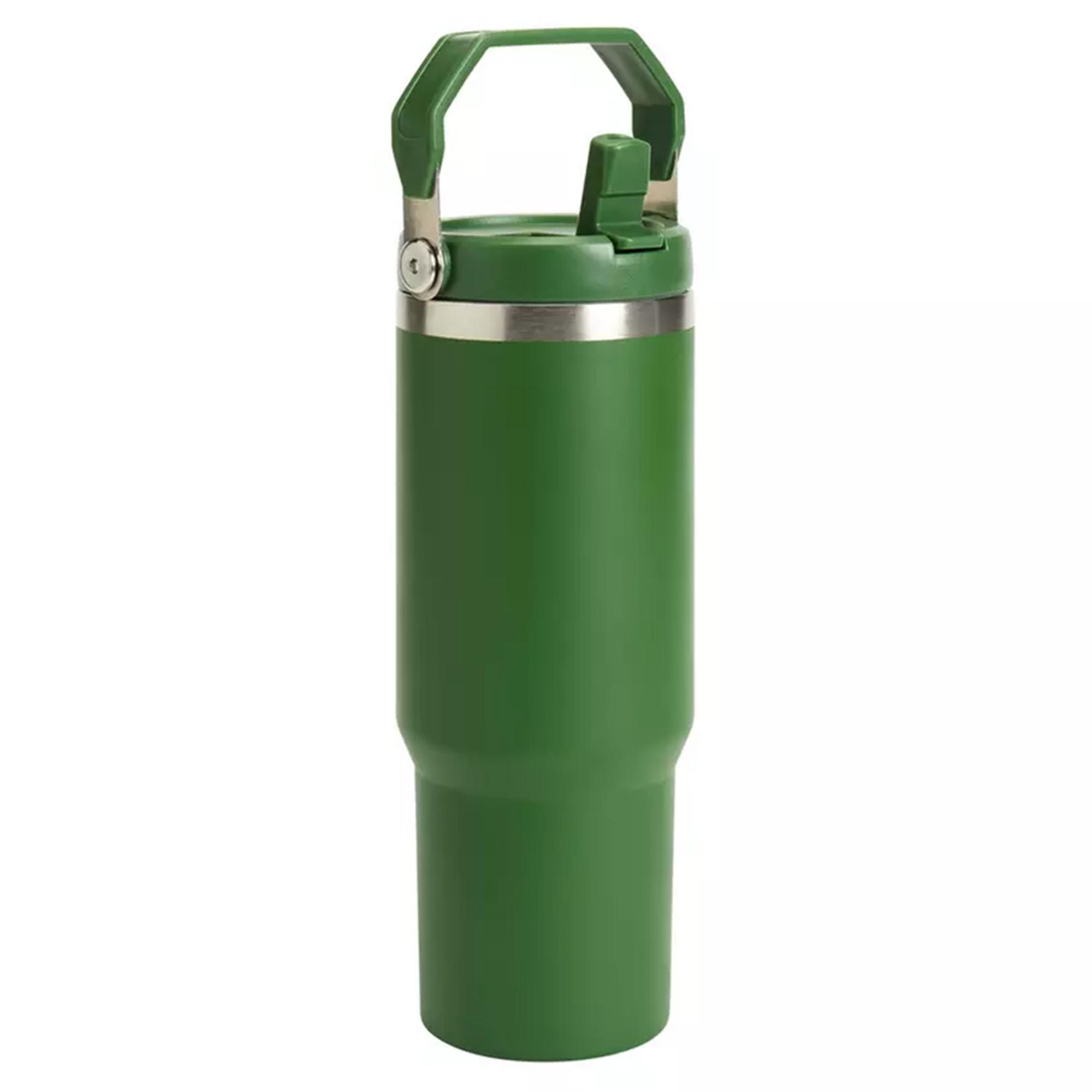 Sainsbury's Home Swivel Handle Green Travel Mug - 840ml thumbnail 2