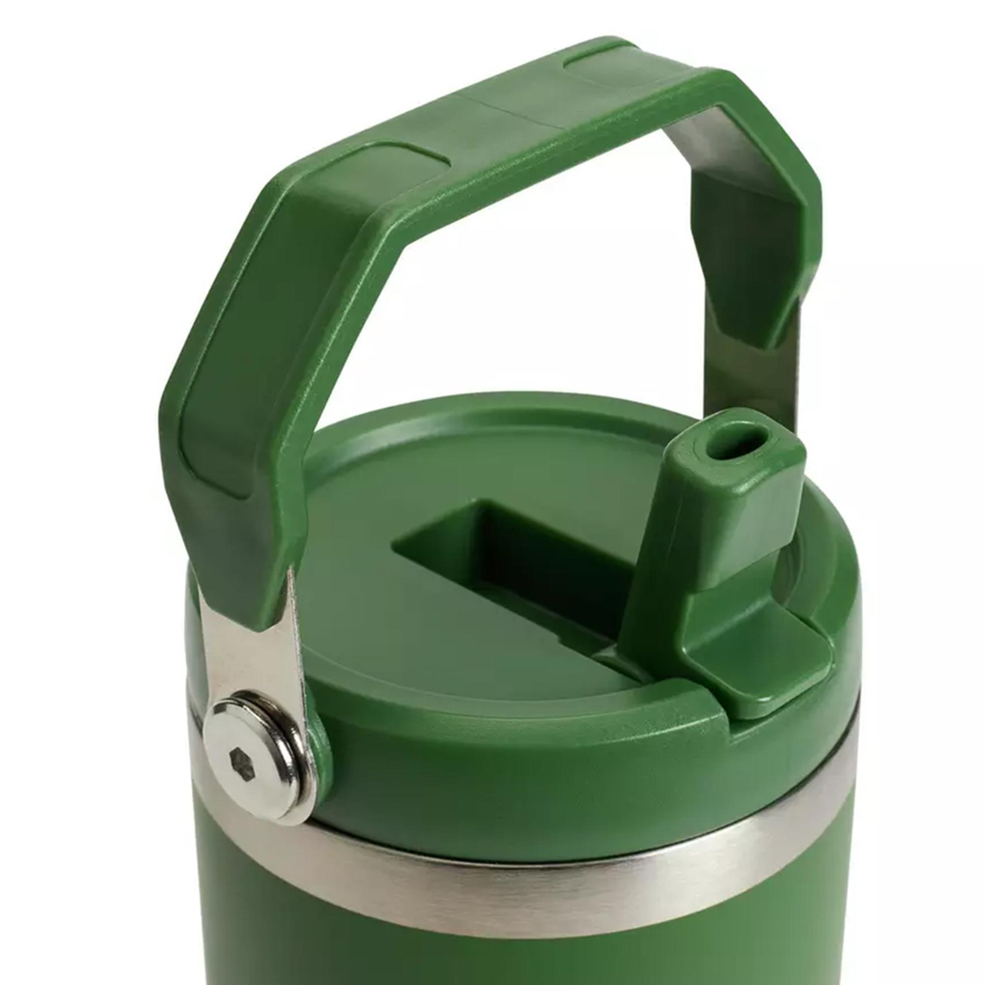 Sainsbury's Home Swivel Handle Green Travel Mug - 840ml thumbnail 3
