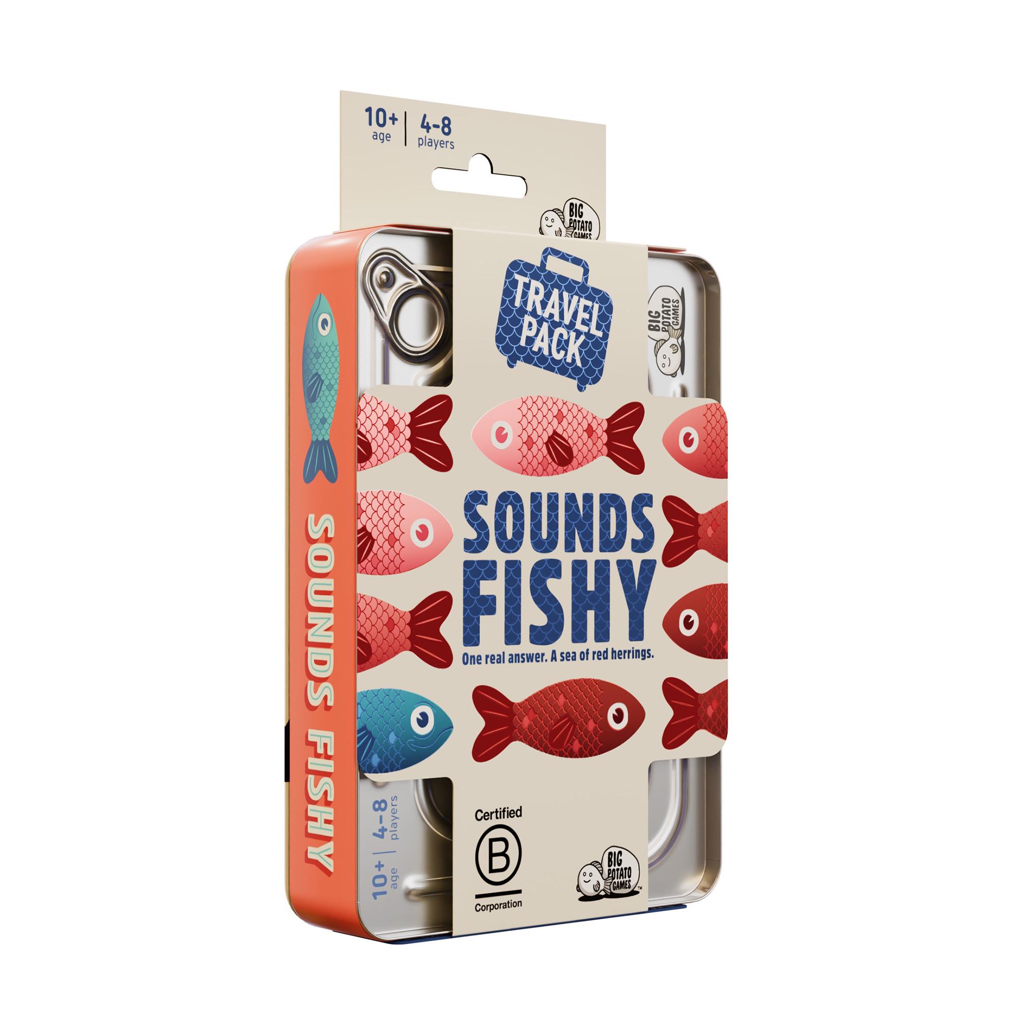 Big Potato Sounds Fishy Party Game - Travel Edition