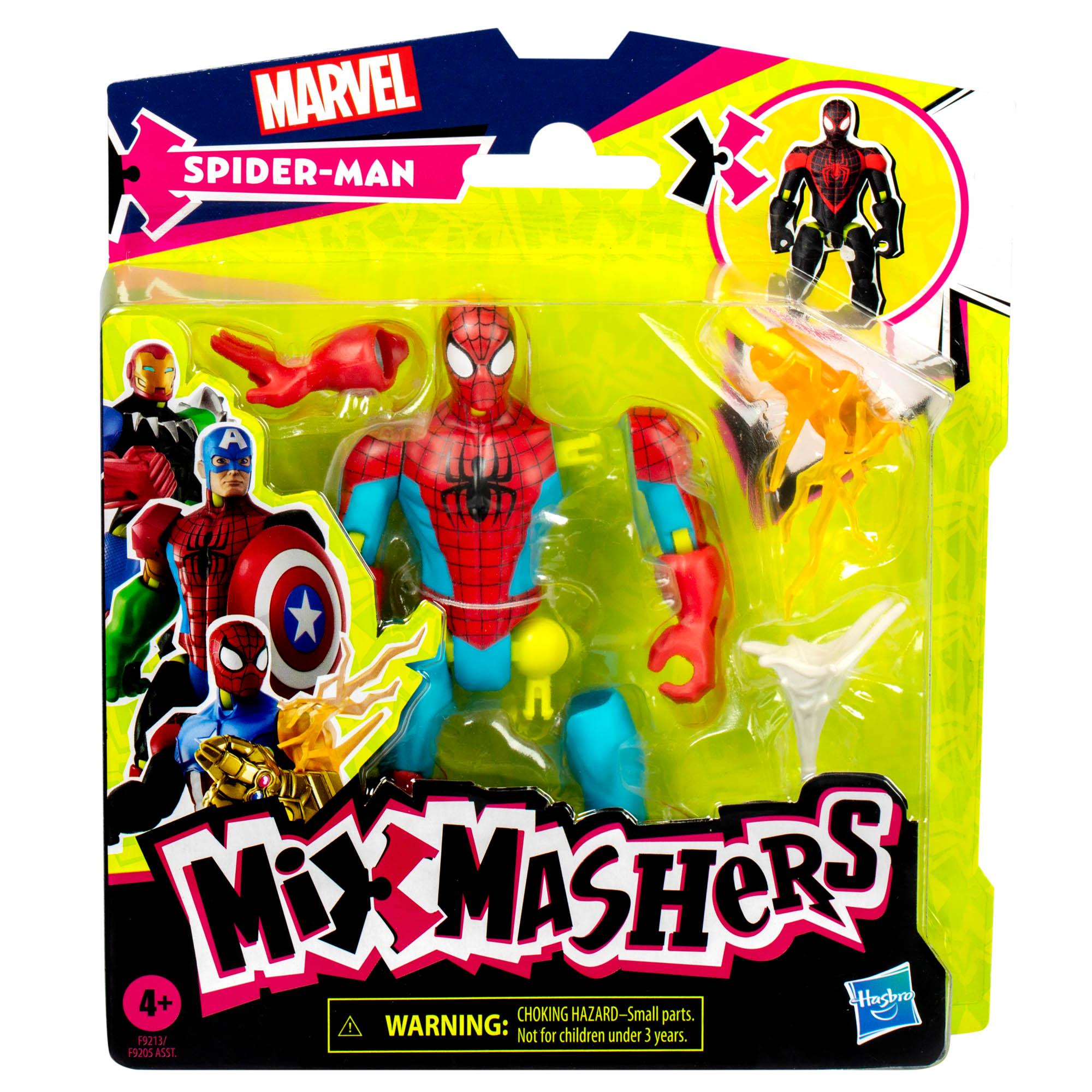 Marvel Spider-Man Mix Mashers Action Figures Assortment