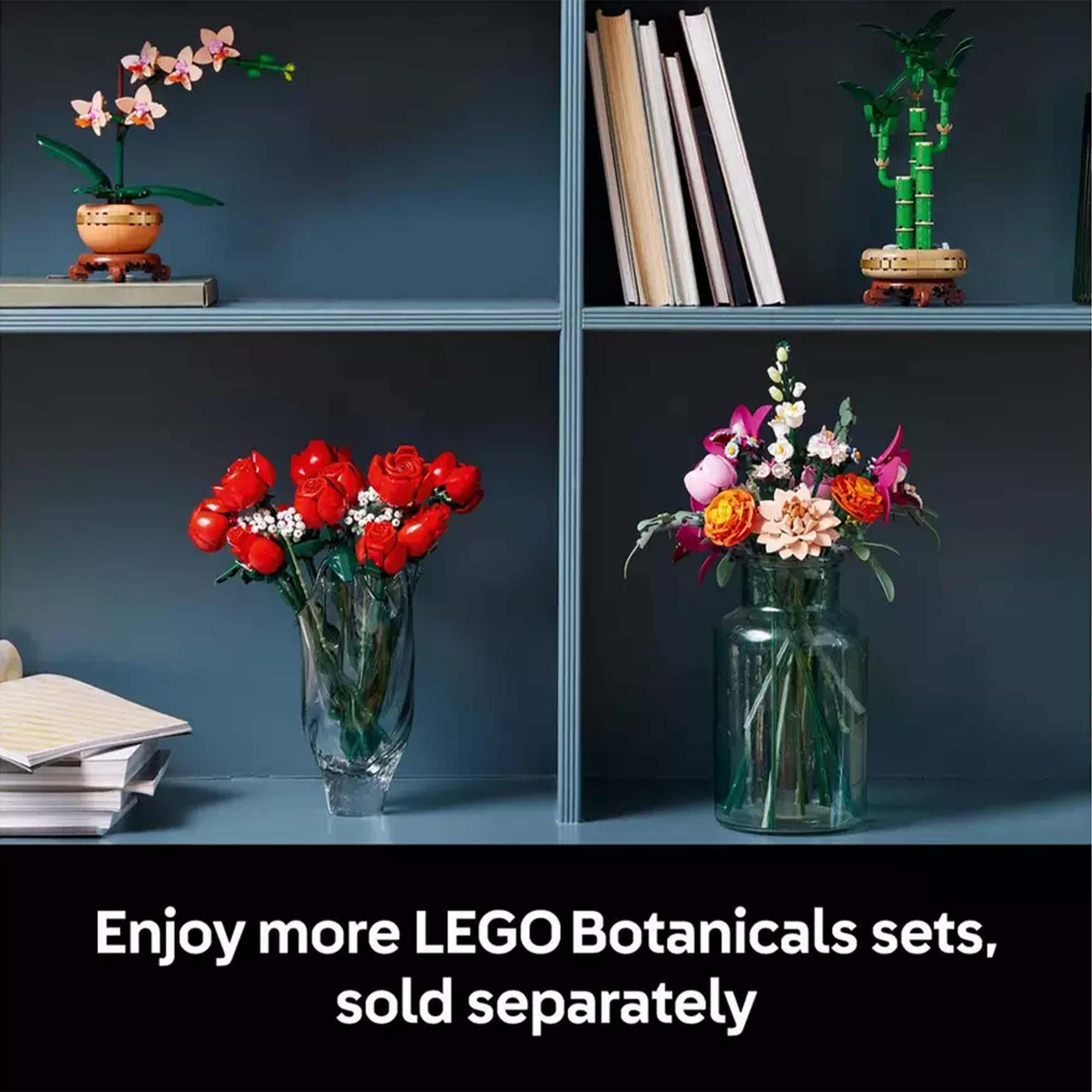 LEGO Botanicals Pretty Pink Flower Bouquet Decor Set 10342 thumbnail 4