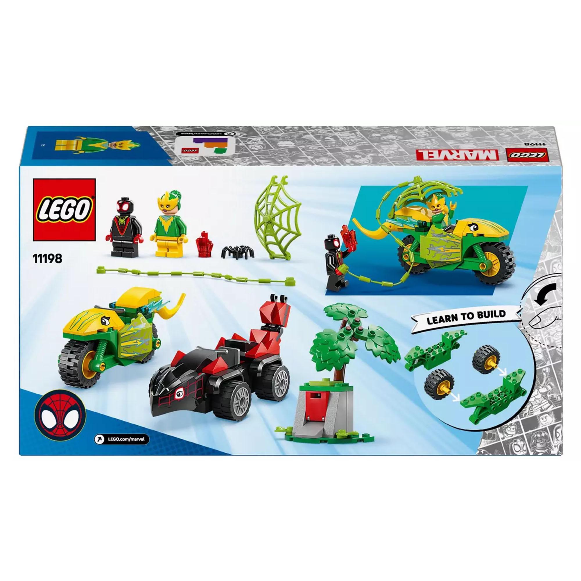 LEGO Marvel Spidey & His Amazing Friends Vehicle Chase 11198 thumbnail 5