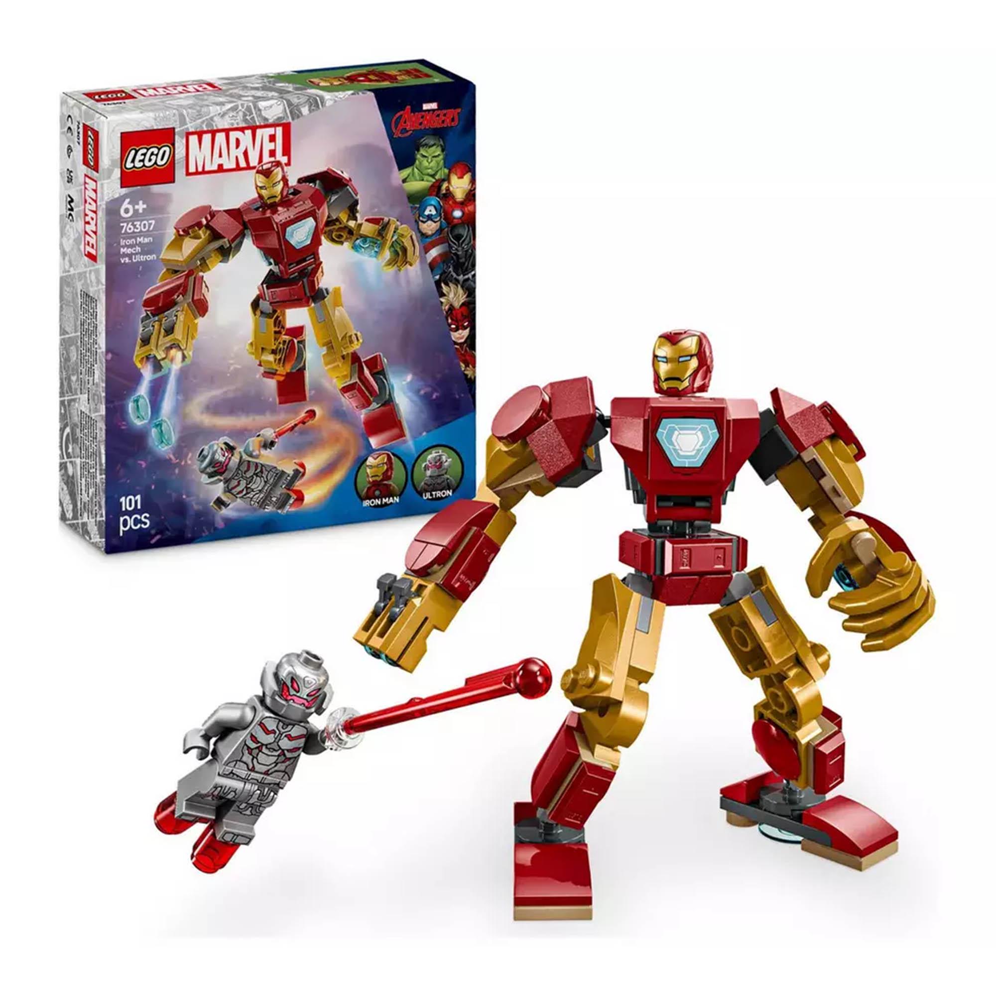 LEGO Super Heroes Marvel Iron Man Mech vs. Ultron 76307 6+