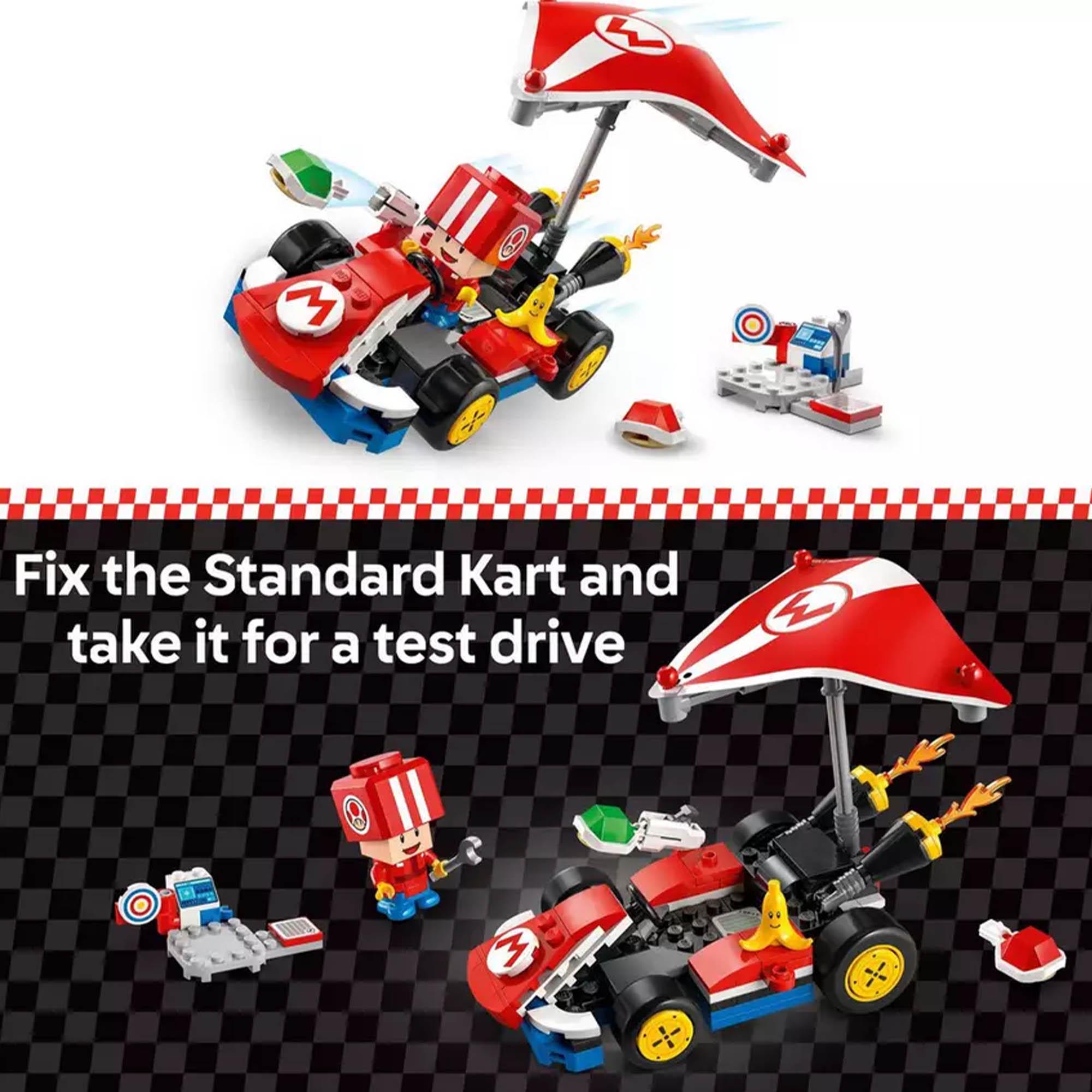 LEGO Super Mario: Mario Kart – Standard Kart Toy Set 72032 thumbnail 3