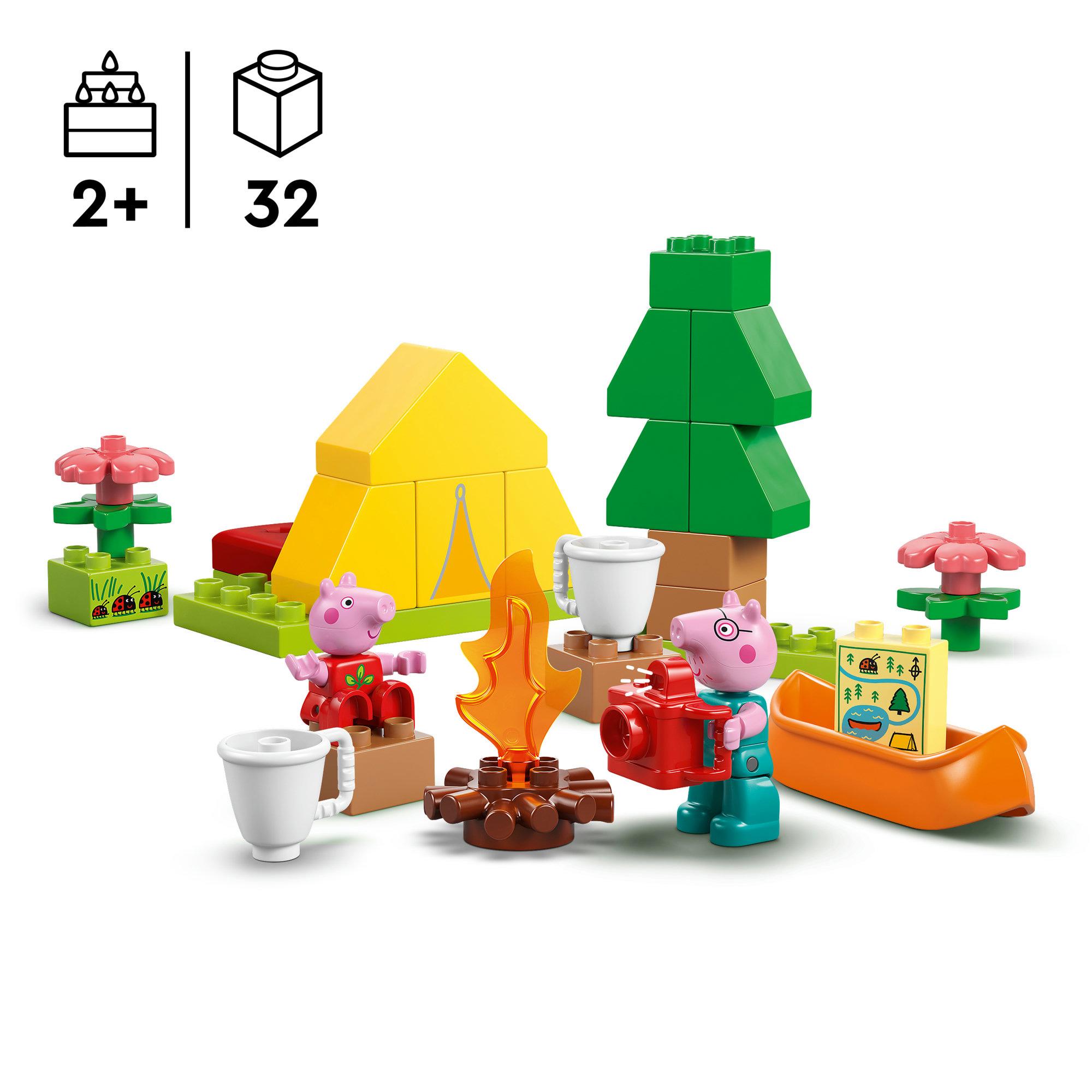 LEGO Duplo Peppa Pig Camping Trip Building Toy 10452 thumbnail 2
