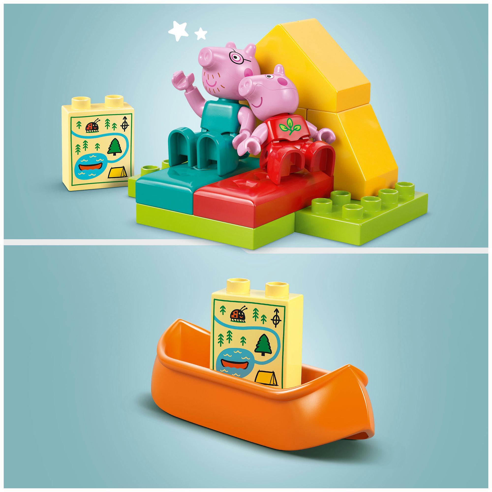 LEGO Duplo Peppa Pig Camping Trip Building Toy 10452 thumbnail 3